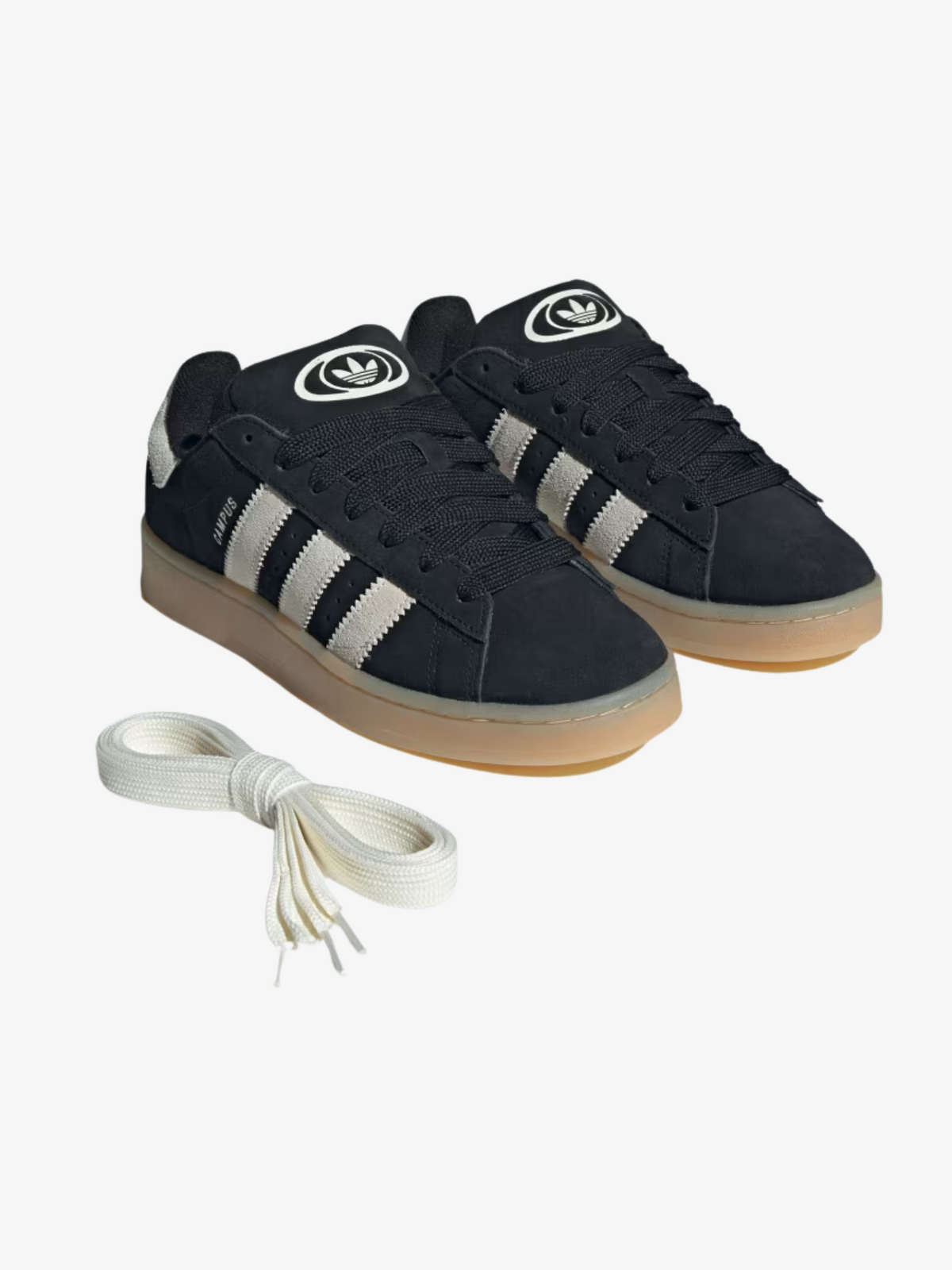 Adidas Unisex Campus 00s | Core Black/Cream White/Gum 3