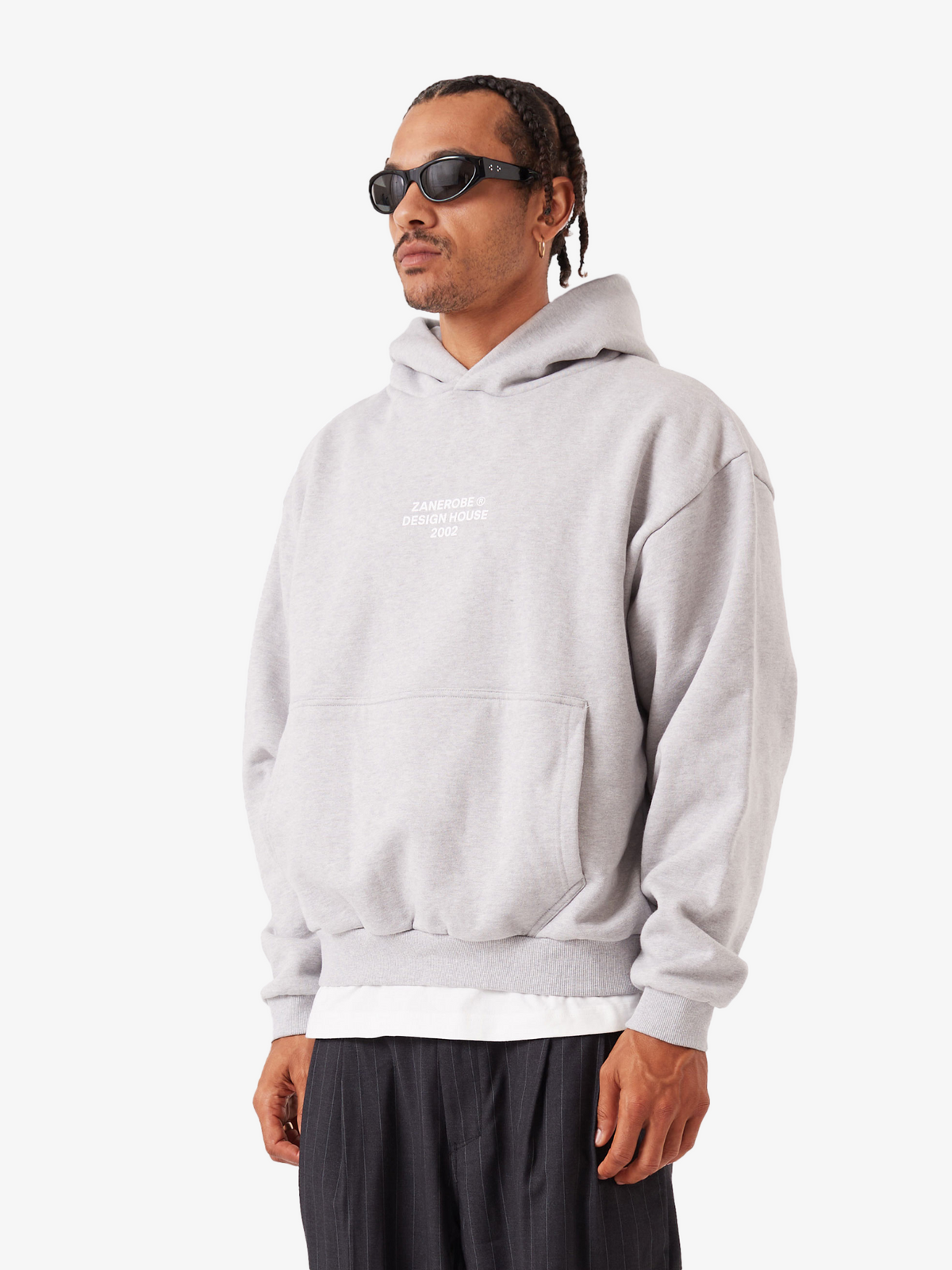 Zanerobe ZDH Box Hood | GREY MARLE