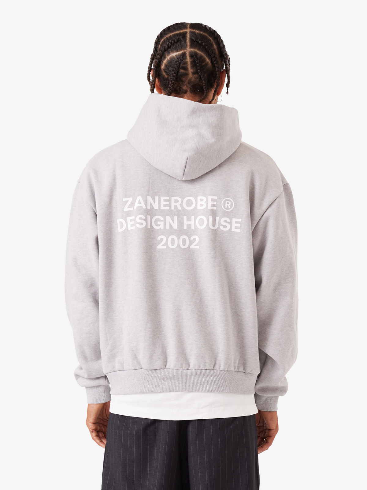 Zanerobe ZDH Box Hood | GREY MARLE