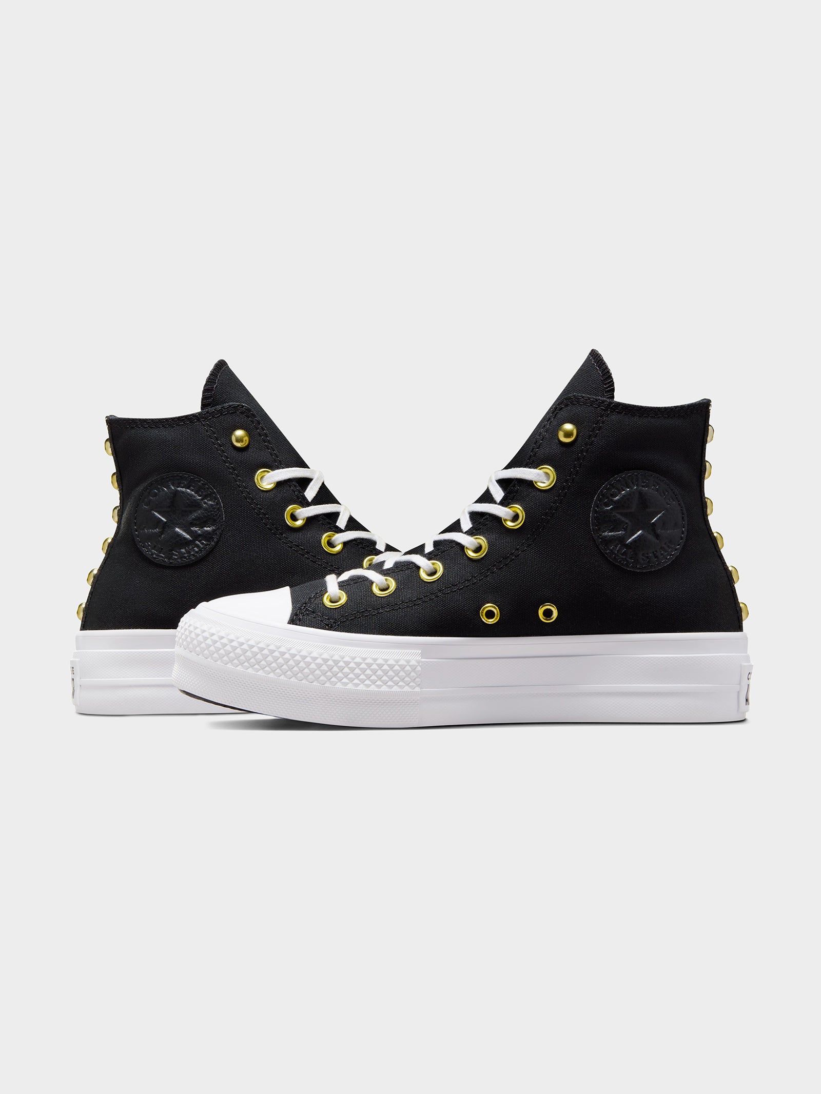 Womens Chuck Taylor All Star Lift Star Studded High Top