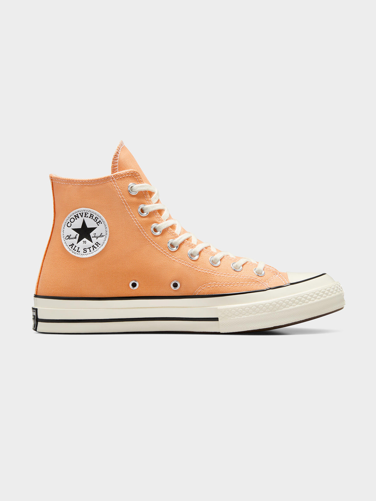 Unisex Converse Chuck 70 Vintage Canvas High Top Sneakers in Tiger Moth