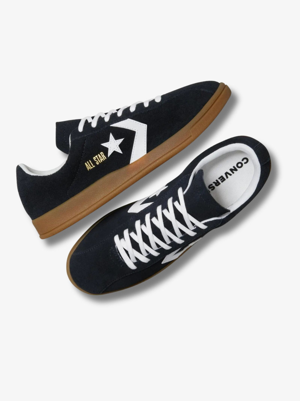 Converse Unisex Classic Trainer Suede | Black/White/Gum