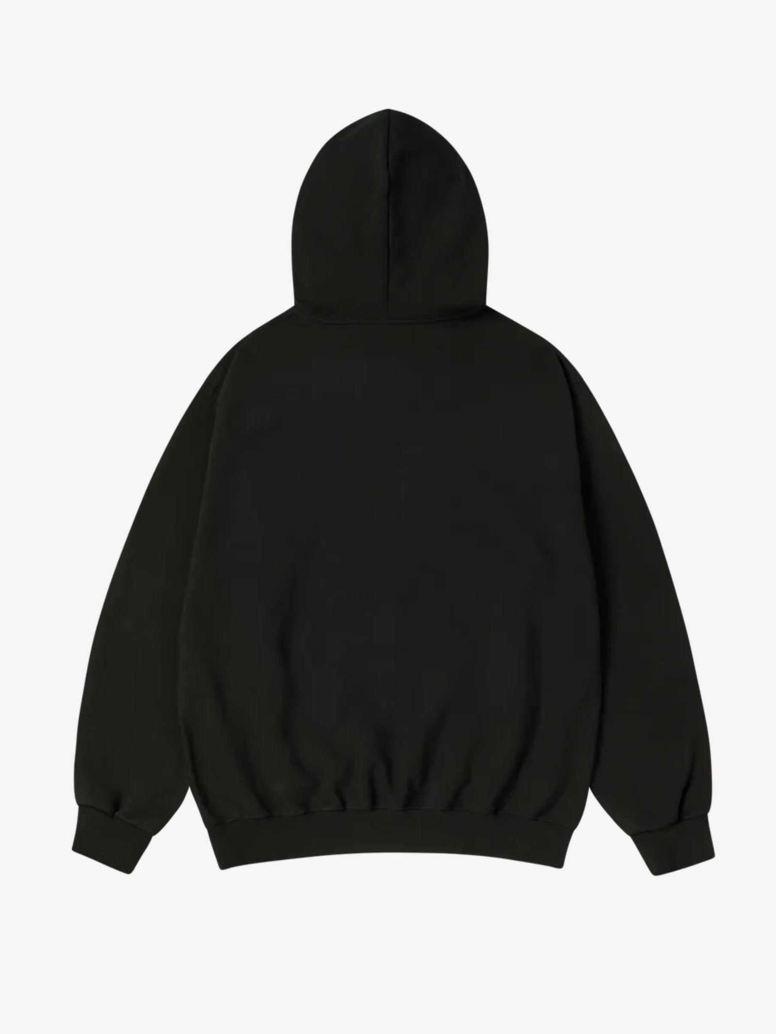 Two Tone Thick Print Hoodie