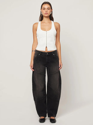 99 Barrel Jean Sophie Worn