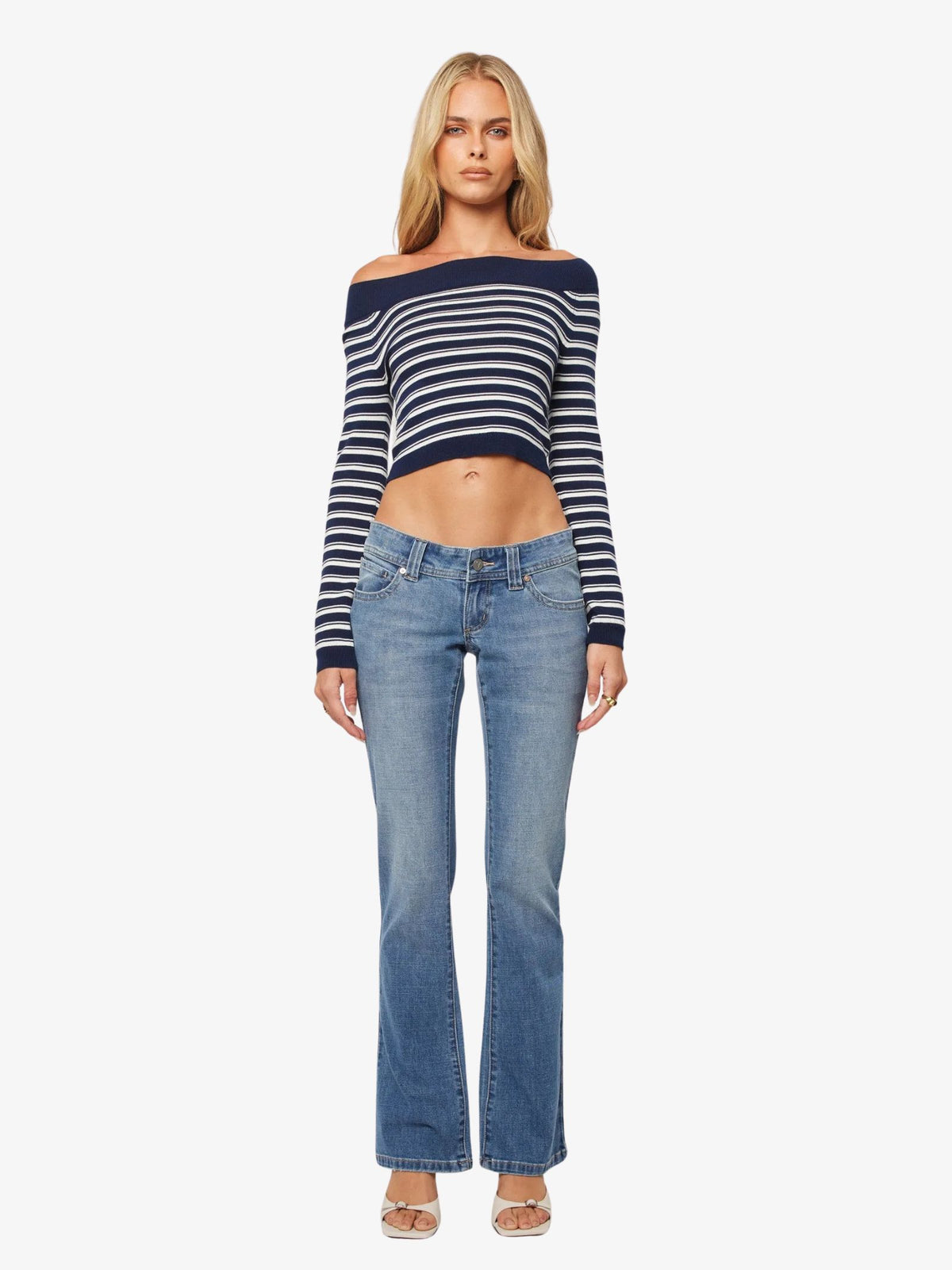 Abrand 00 Super Low Kick Jeans | Shannon