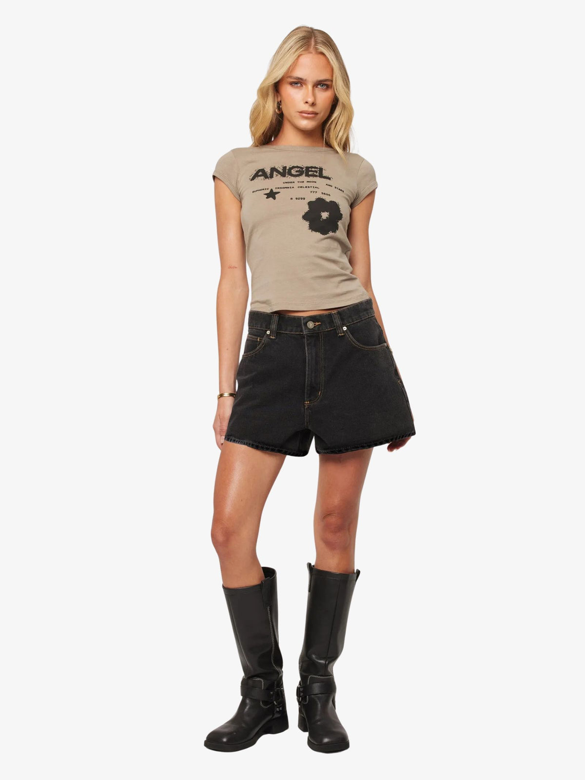 Abrand 95 Baggy Short | Washed Black