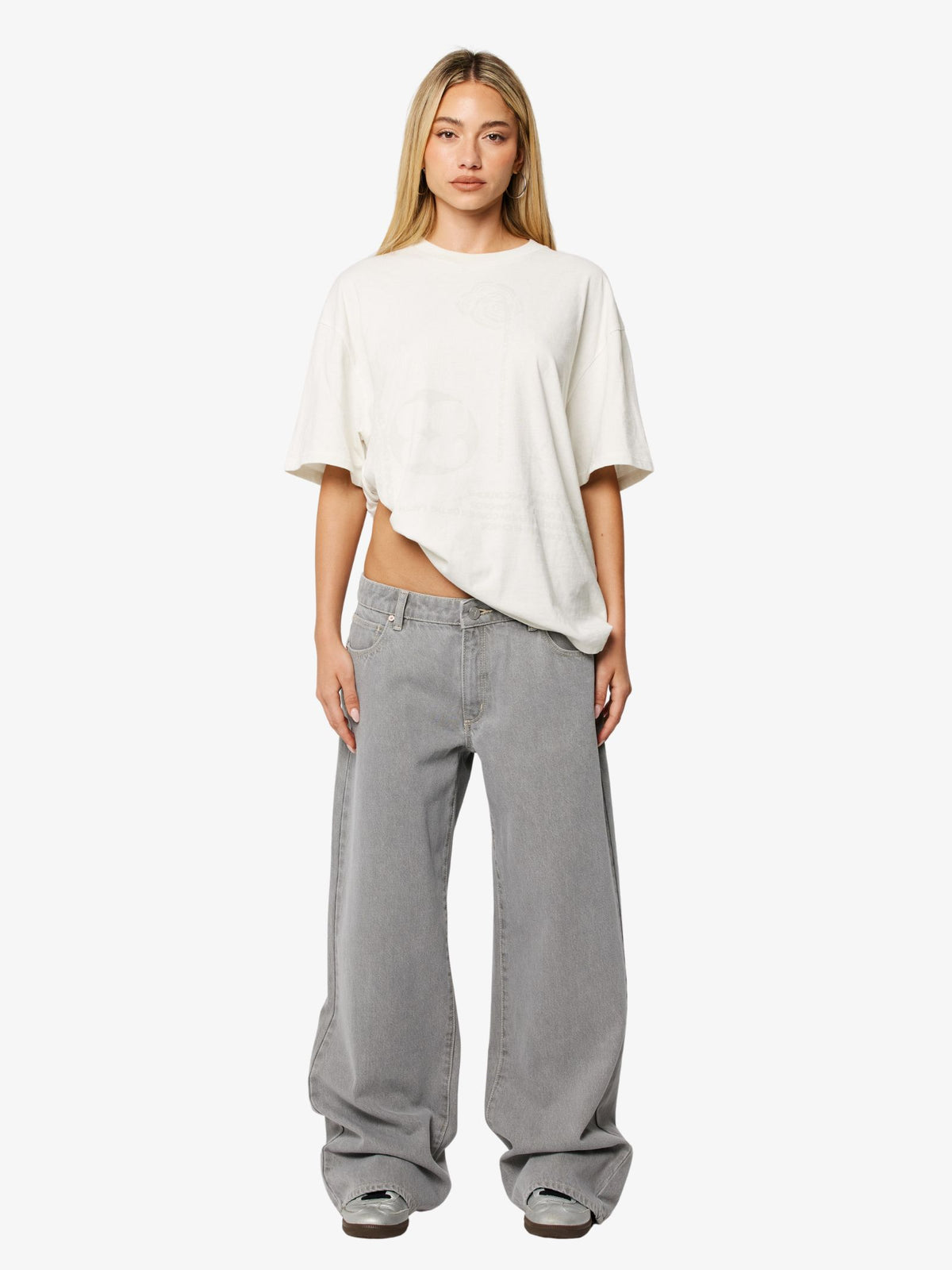 Abrand 99 Baggy Crystal Jeans | CRYSTAL