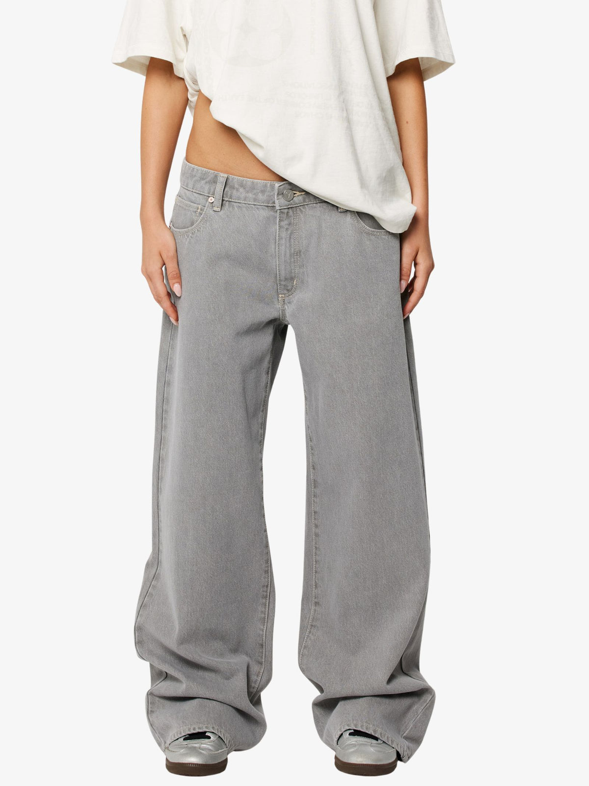 Abrand 99 Baggy Crystal Jeans | CRYSTAL