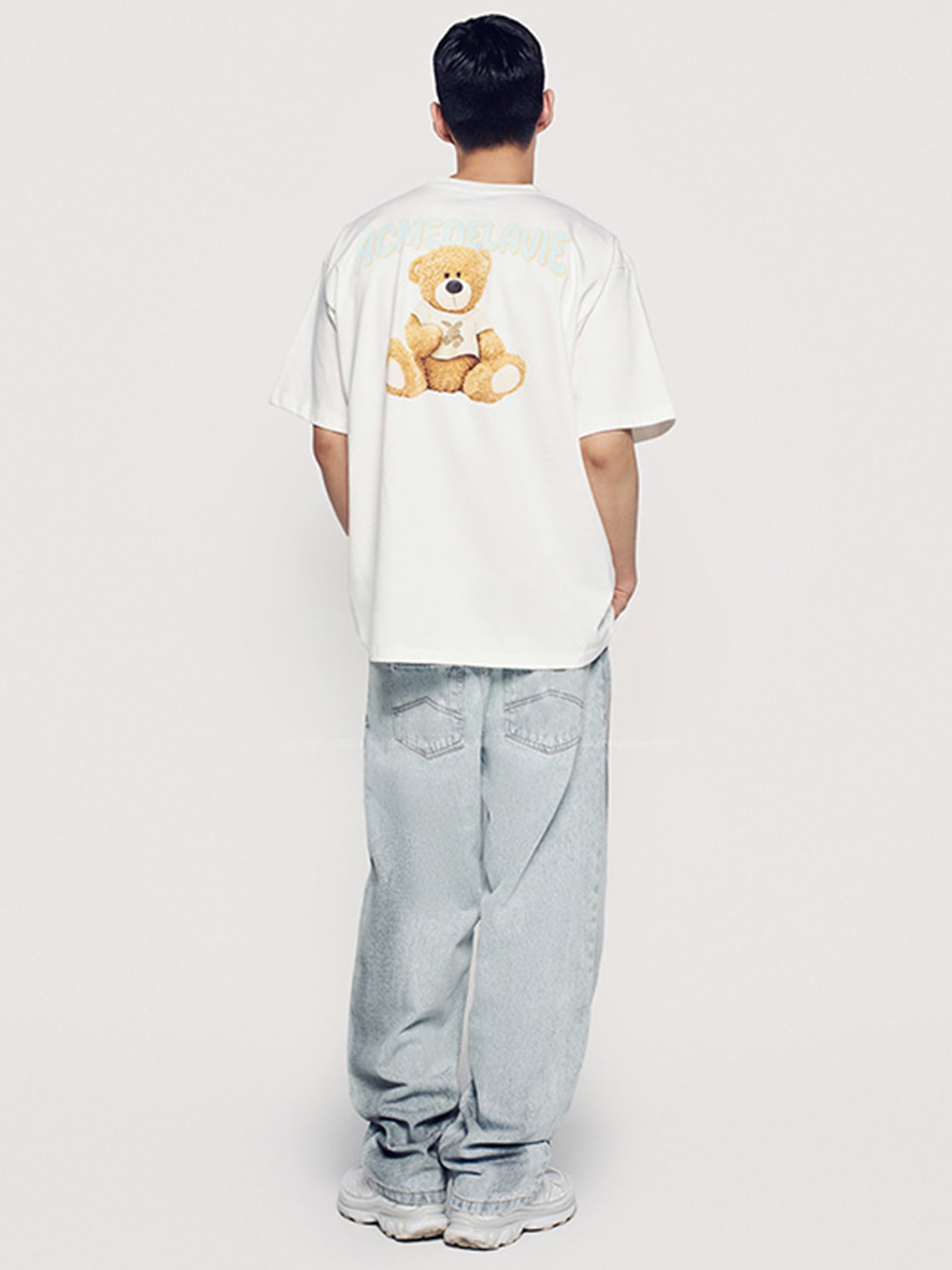 ADLV Rabbit Bear Tee Cream | Glue Store