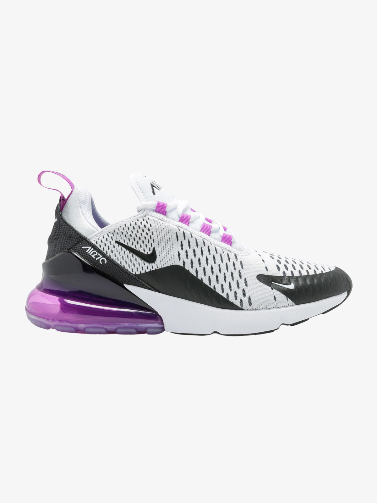 Nike Womens Air Max 270 Sneakers | White/Purple