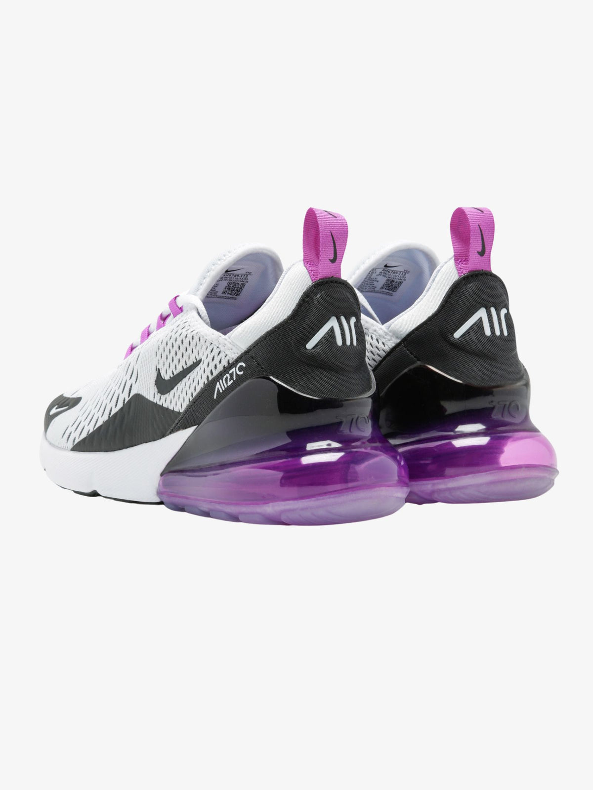 Nike Womens Air Max 270 Sneakers | White/Purple