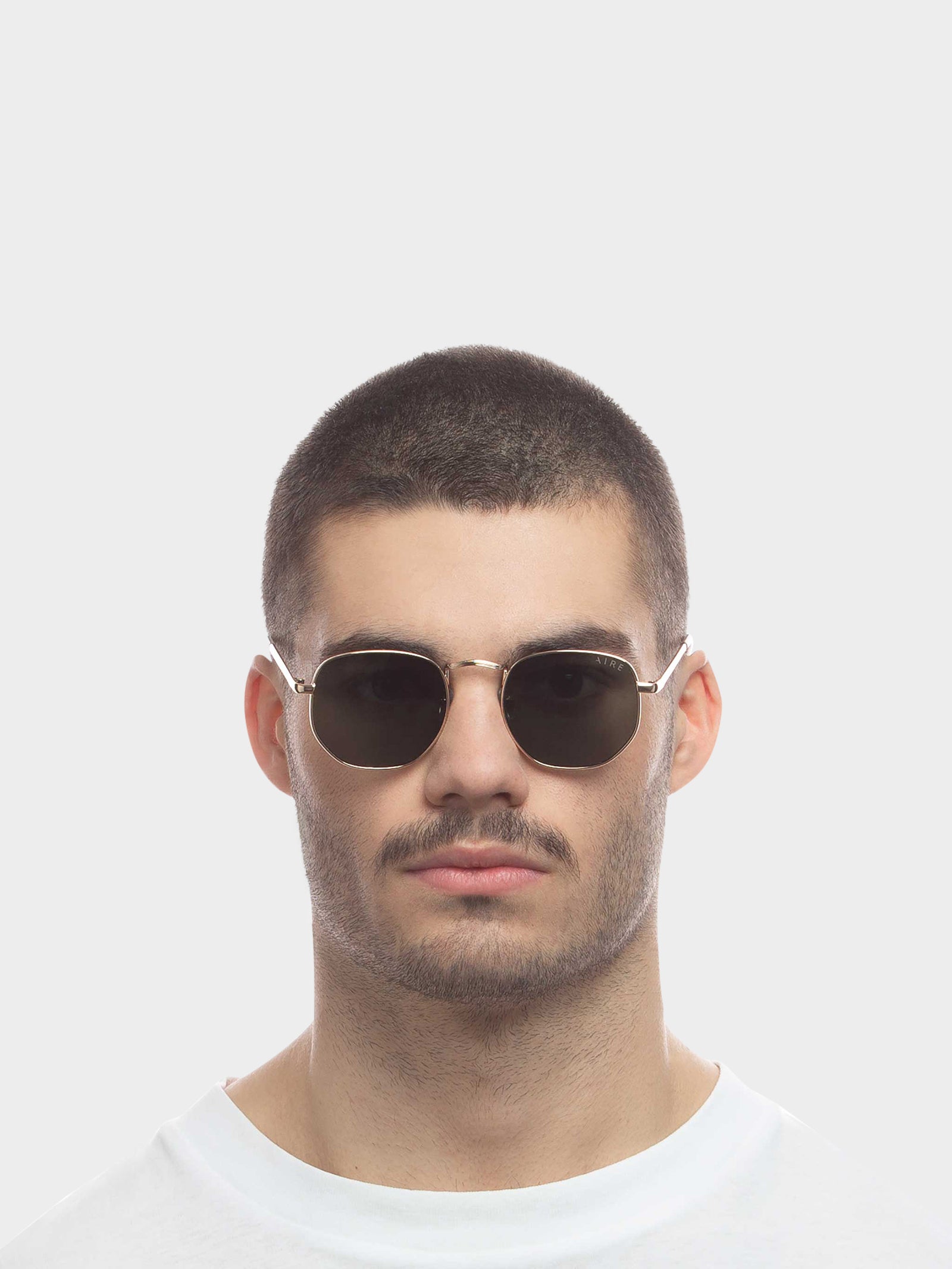 Aire eyewear Sagitta Sunglasses in Gold Green Mono | Glue Store Aire eyewear Sagitta Sunglasses in Gold Green Mono | Glue Store