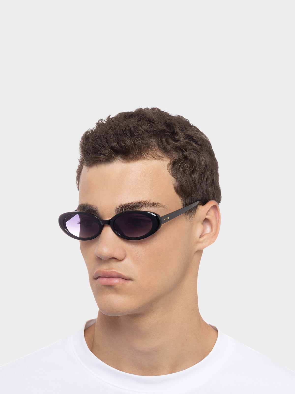 Fornax Sunglasses in Black Cool Smoke Grad