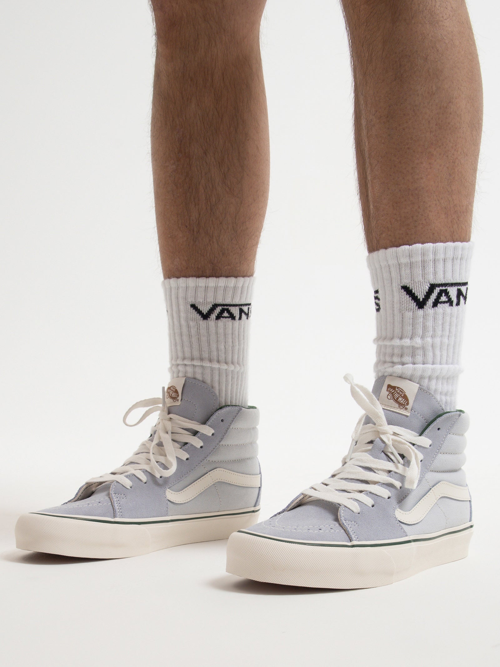 Vans Unisex Sk8-Hi VR3 Twill Sneakers Blue Glue Store