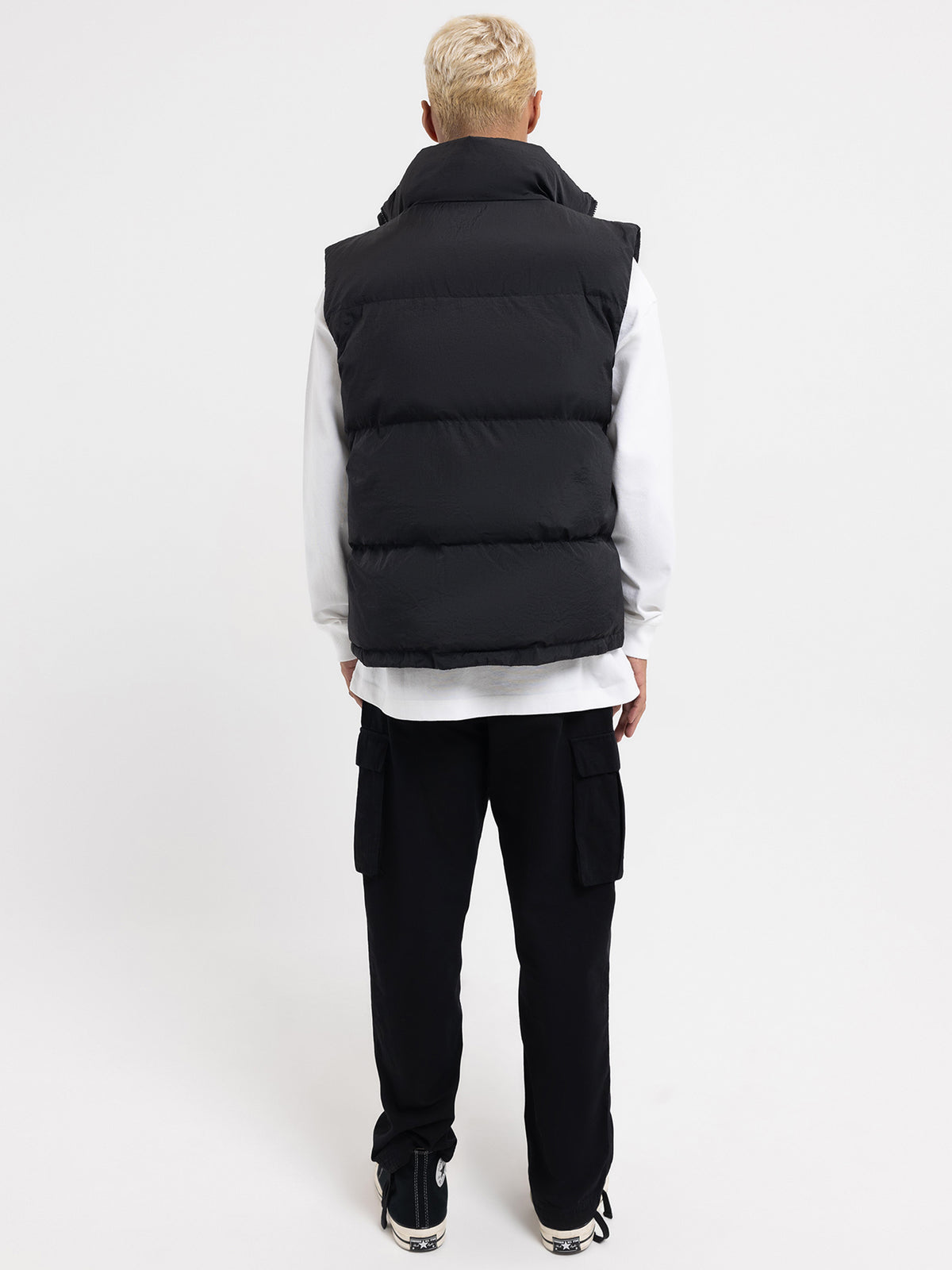 Article One Calix Puffer Vest | Black
