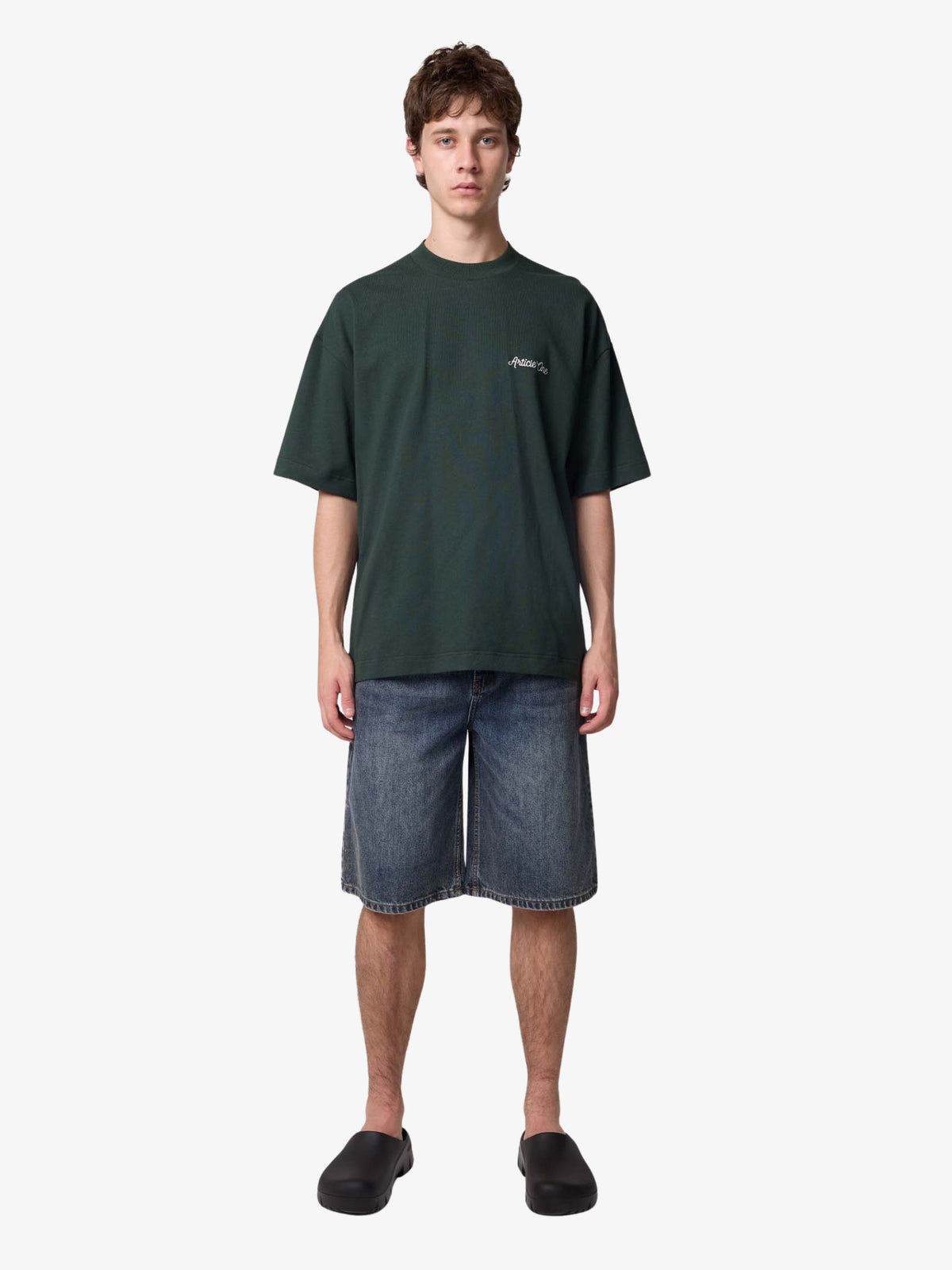 Article One Chainstitch Logo Tee | College Green