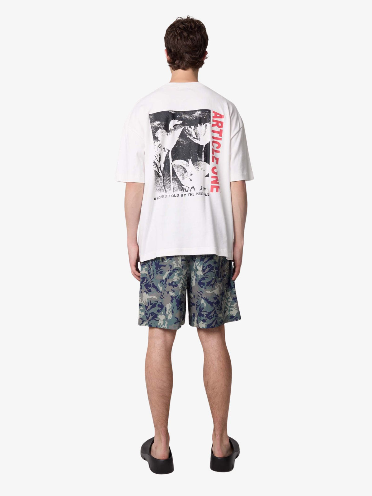 Article One Stories Boxy Tee | Off White