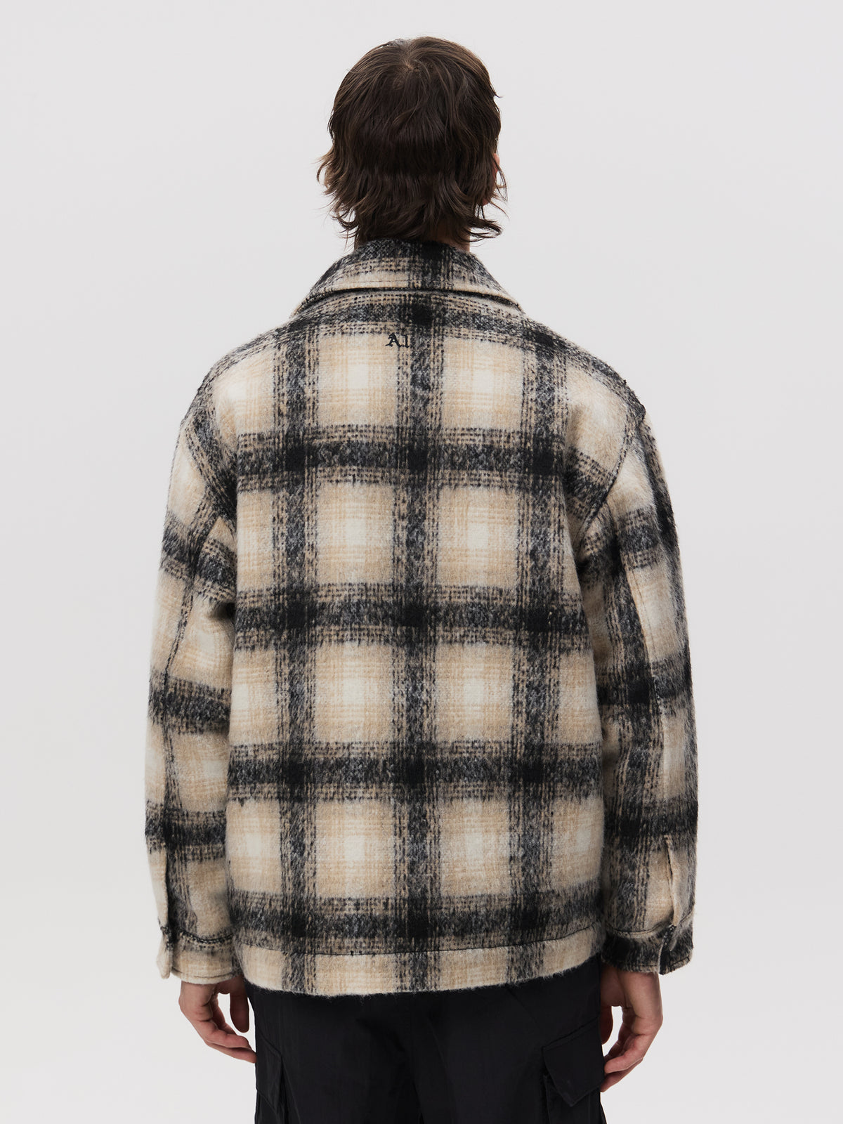 Article One Tech Flannel Jacket | Black/White Check