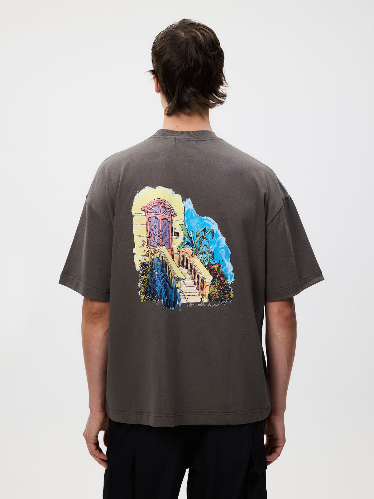 Article One Tuscany Tee | Washed Black