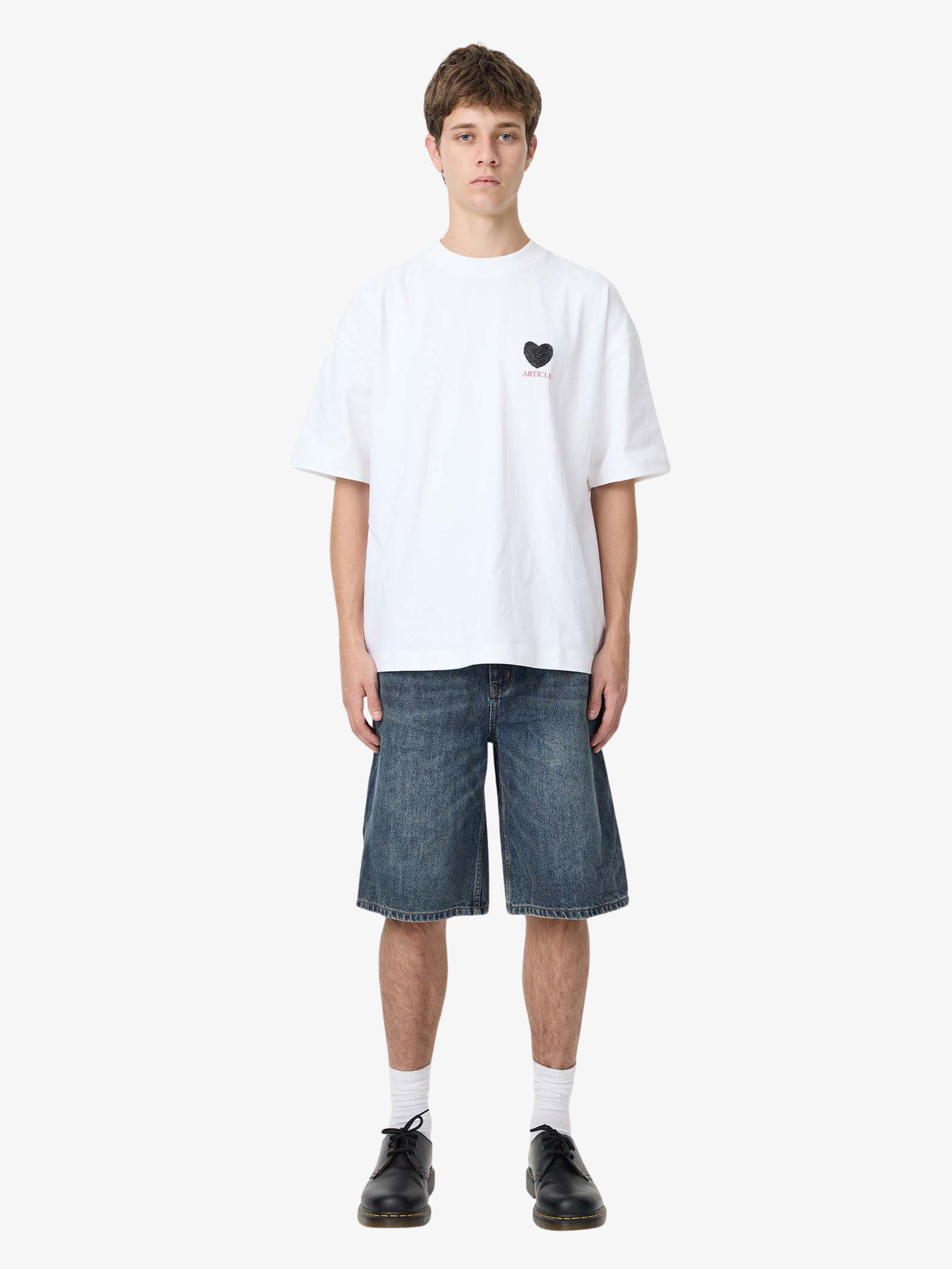 Article One Article Heart Tee | White