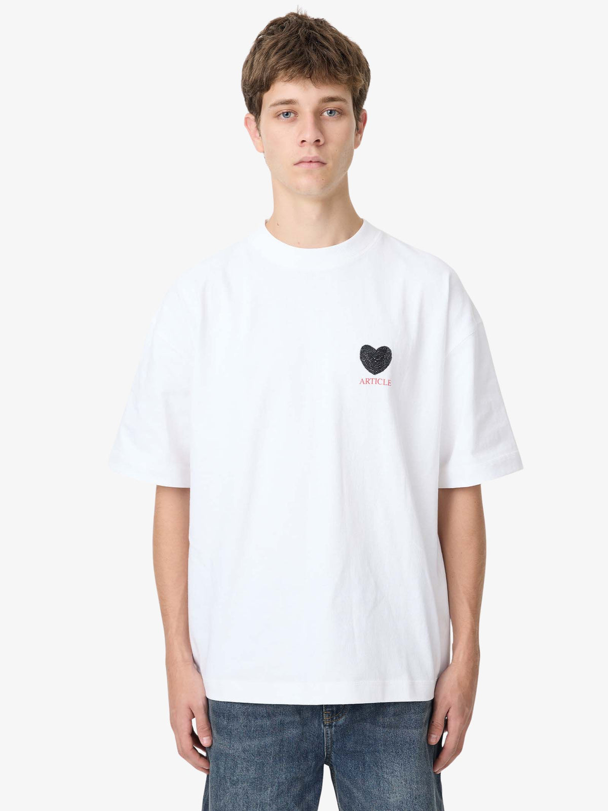 Article One Article Heart Tee | White
