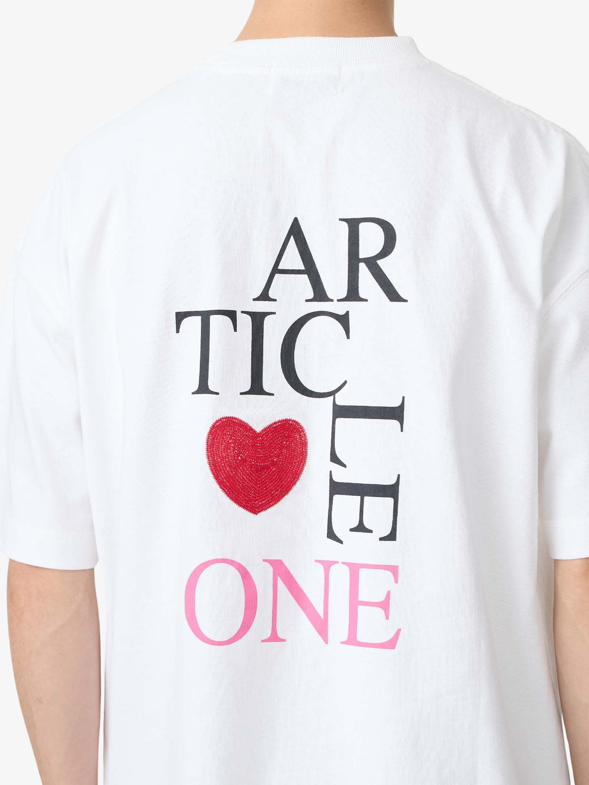 Article One Article Heart Tee | White