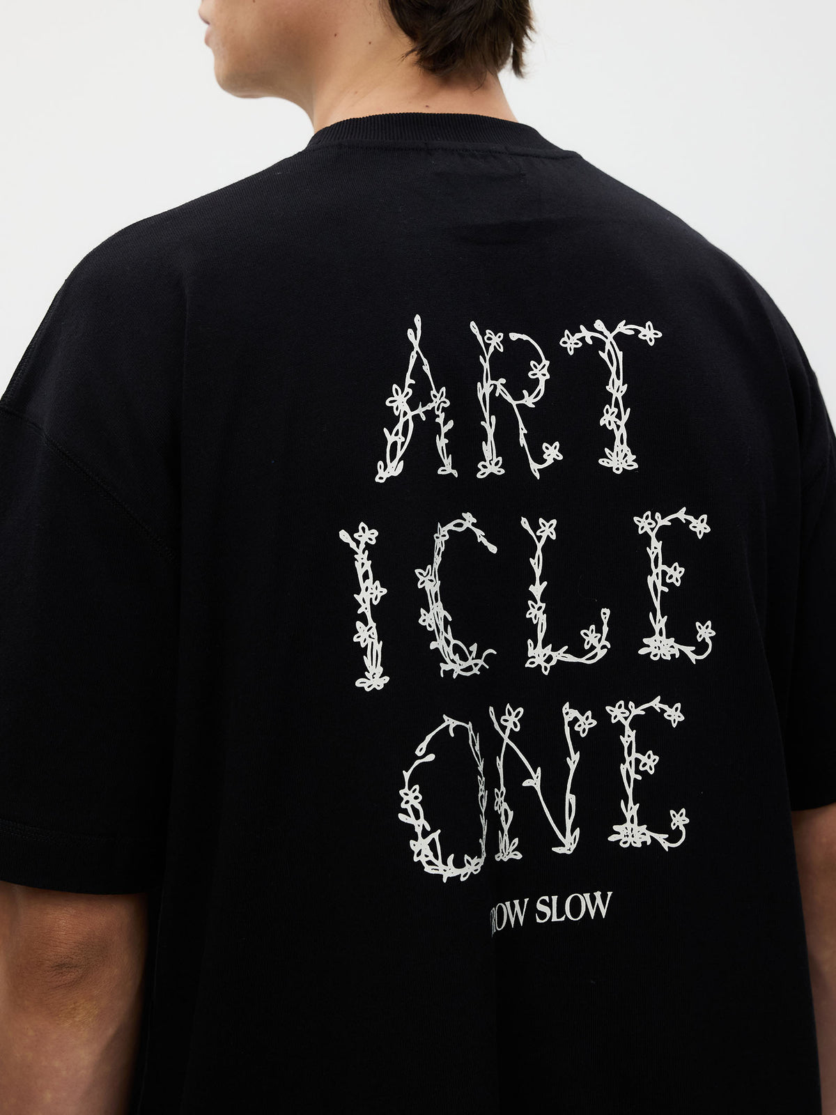 Article One Vine Tee | WASHED BLACK