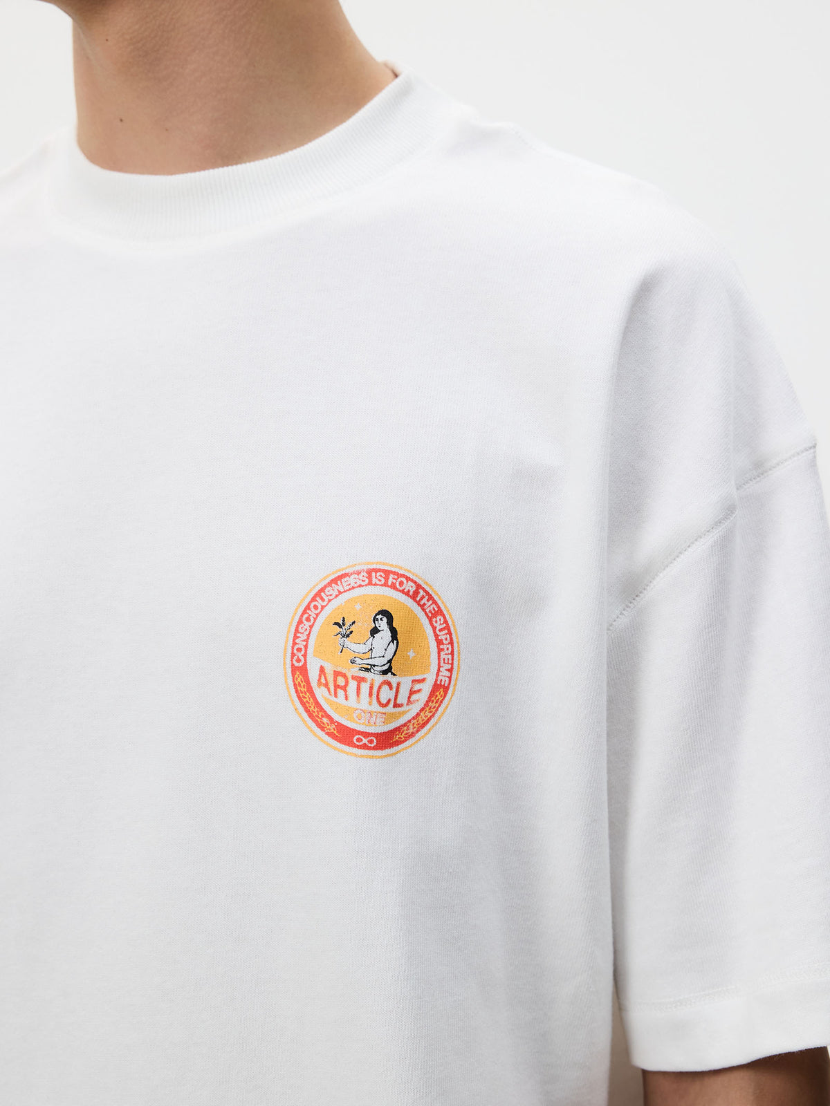 Article One Supreme Tee | White