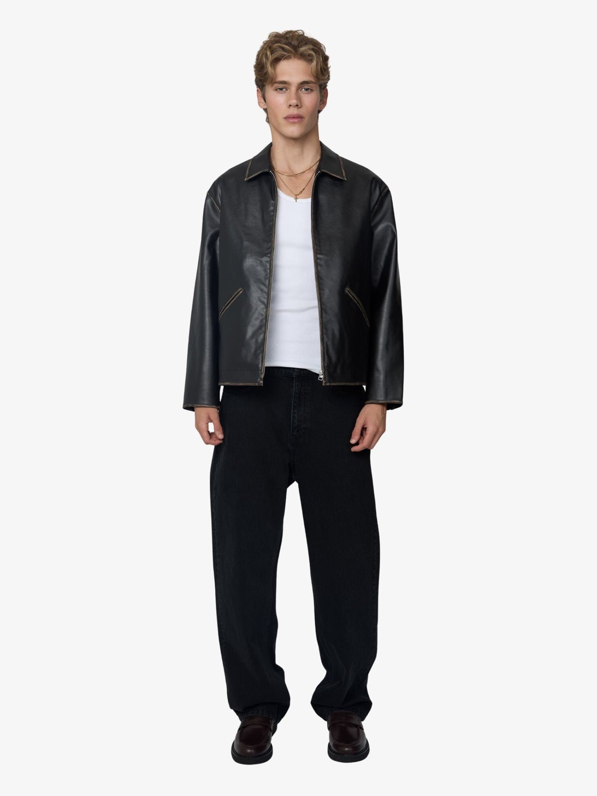 Article One Rick Jacket | BLACK TAR