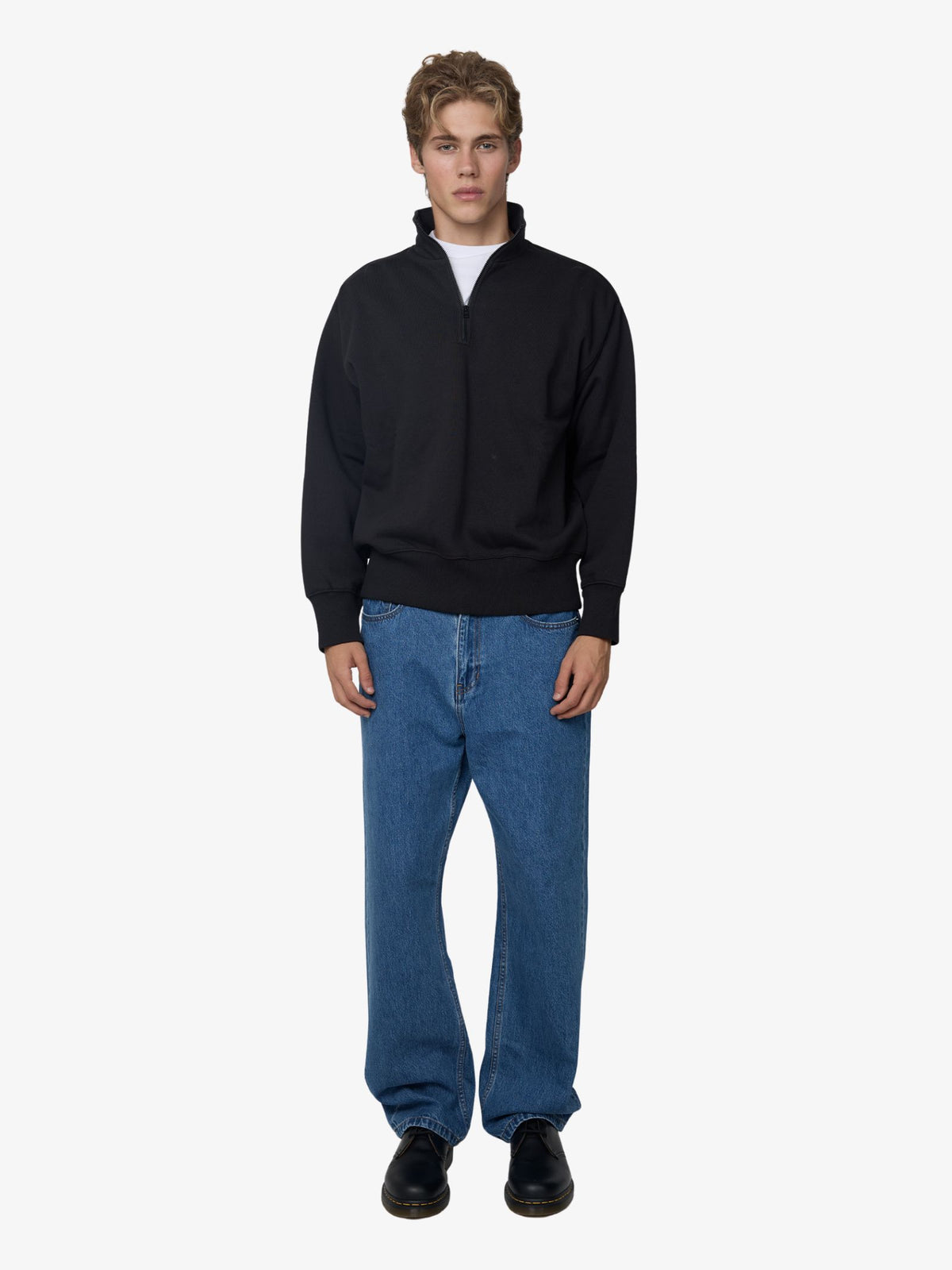 Article One Marvin Quarter Zip | WASHEDBLACK