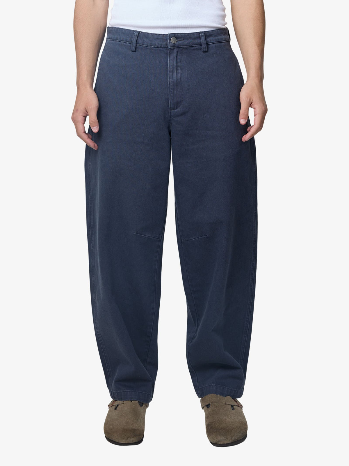 Article One Barney Barrel Pants | Stone Blue