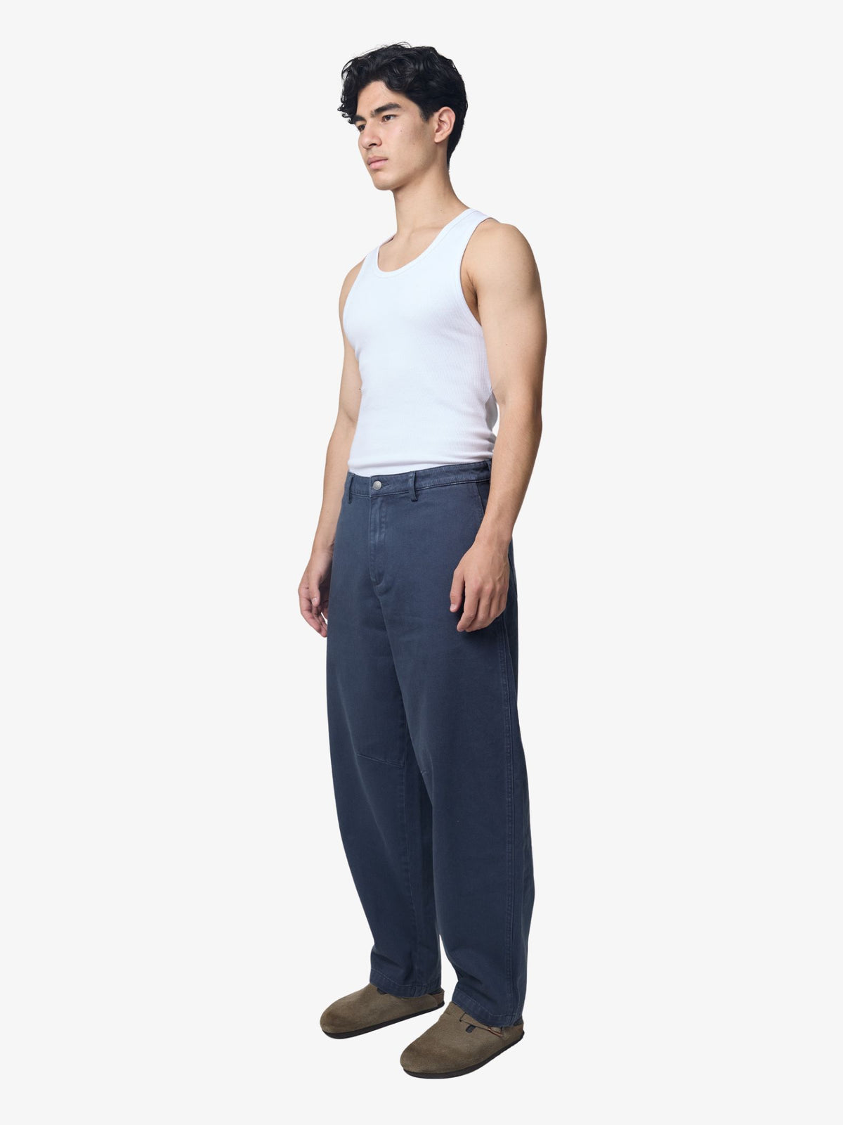 Article One Barney Barrel Pants | Stone Blue