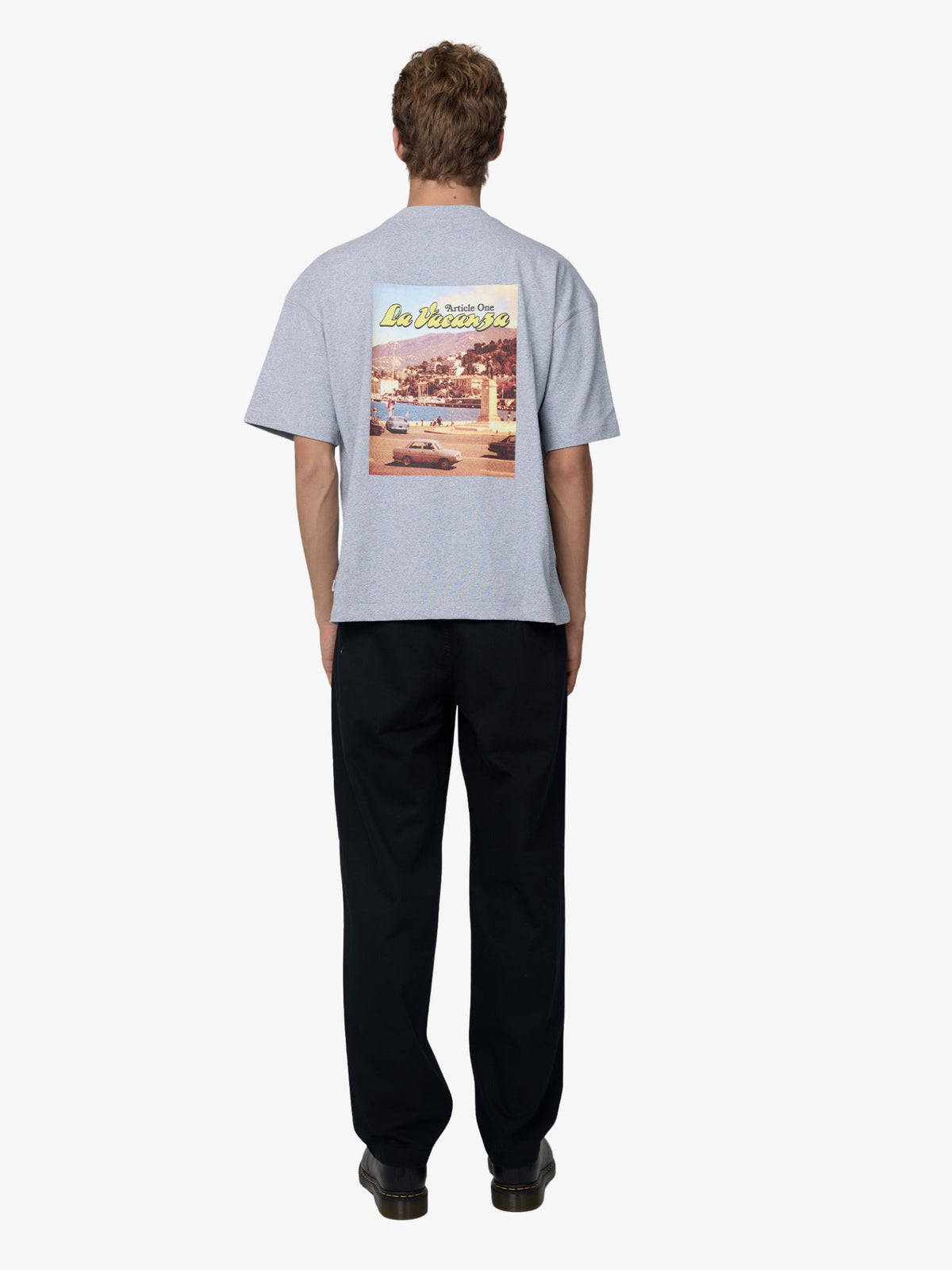 Article One Vacanza Tee | GREY MARLE
