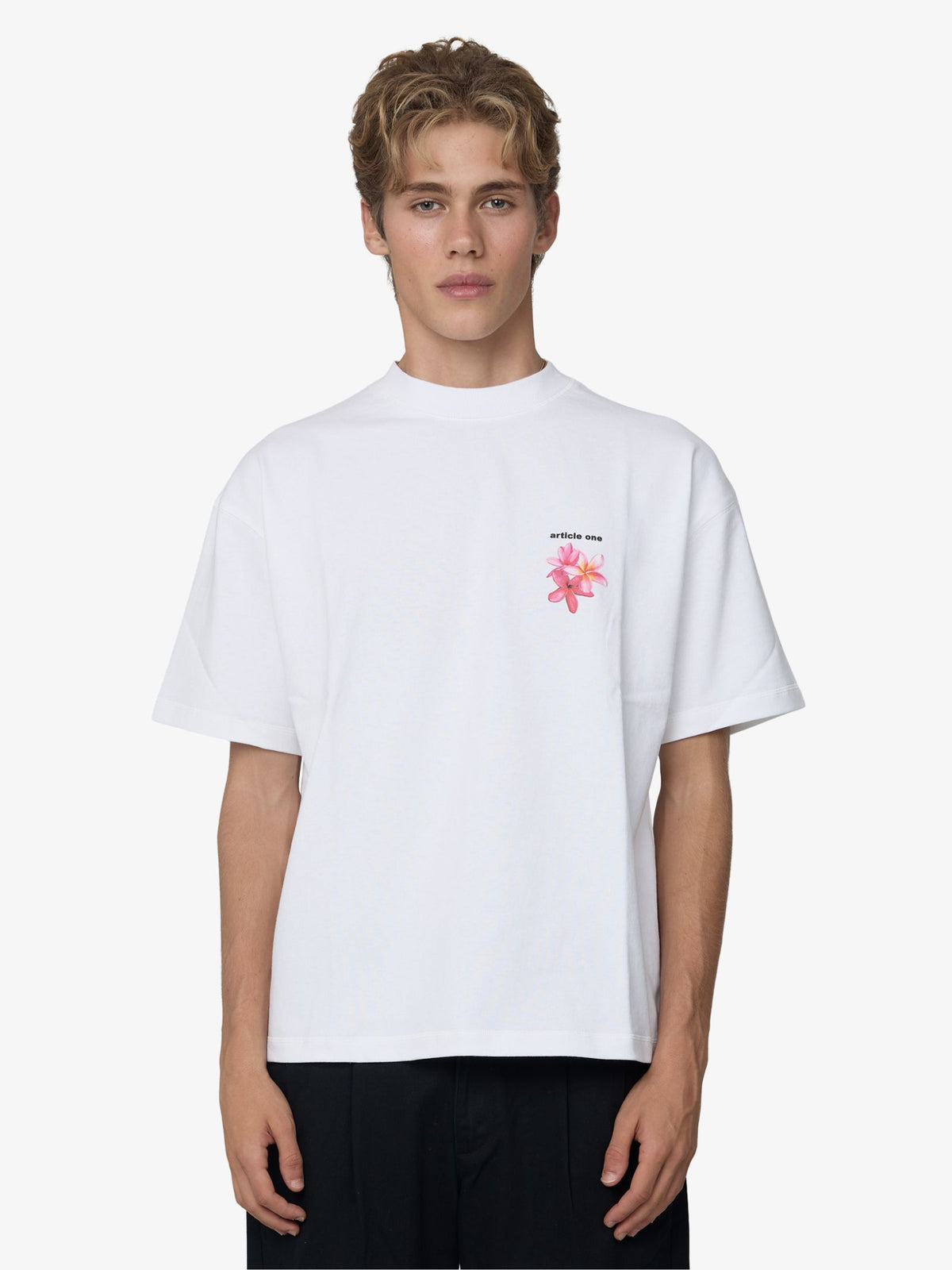 Article One Frangipani Tee | WHITE