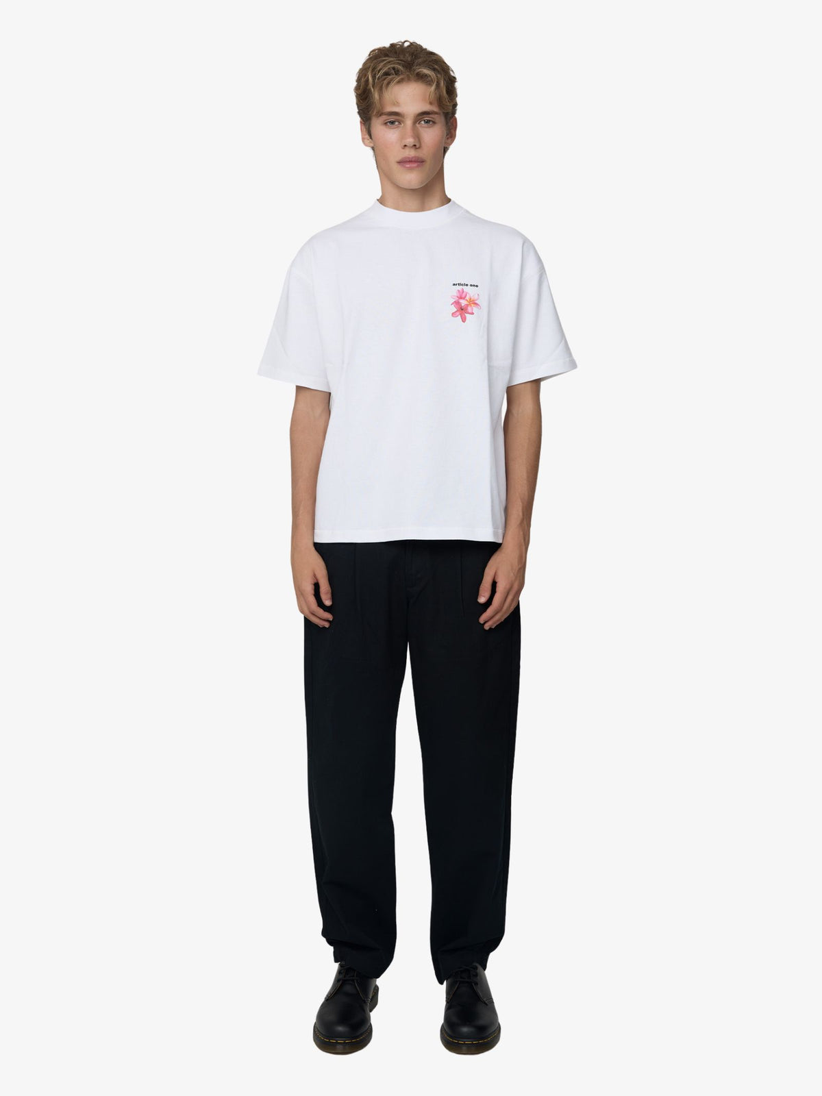 Article One Frangipani Tee | WHITE