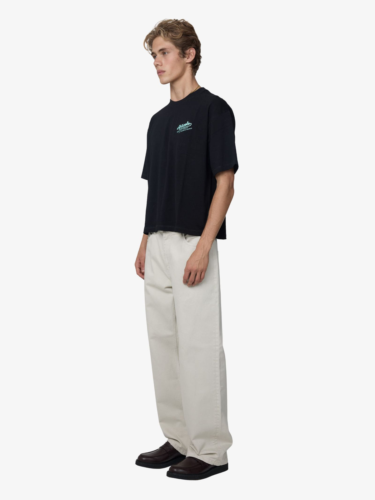 Article One Fuzzy Tee | BLACK