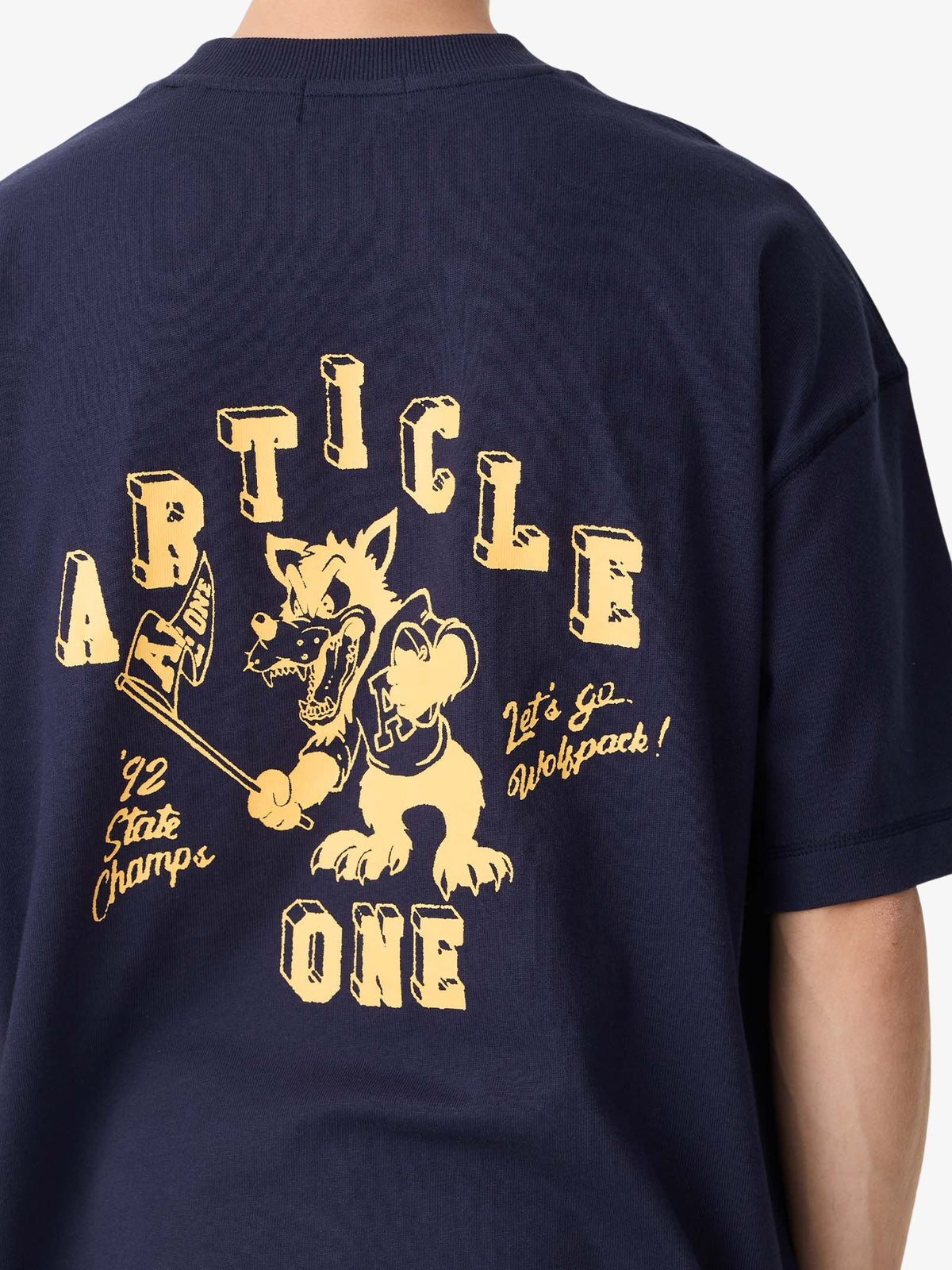 Article One Wolfpack Tee | Navy