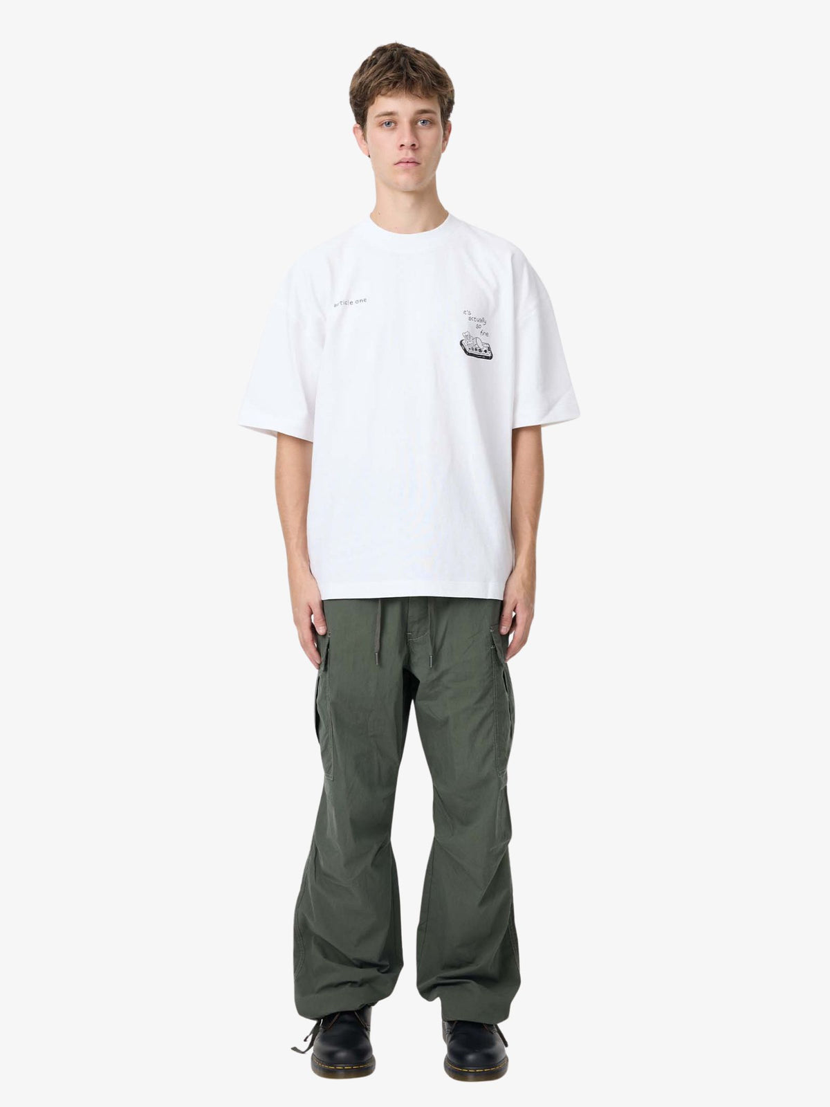 Article One Fine Tee | WHITE