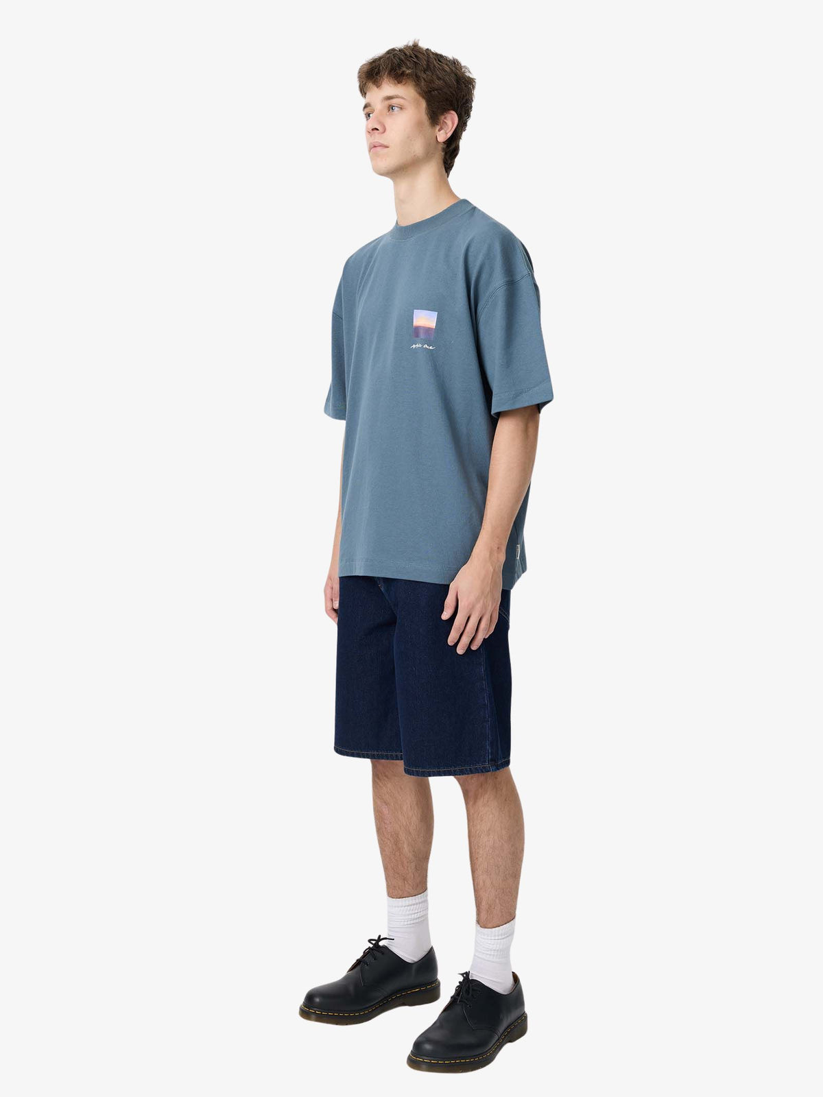 Article One Peaceful Sky Tee | STEEL BLUE