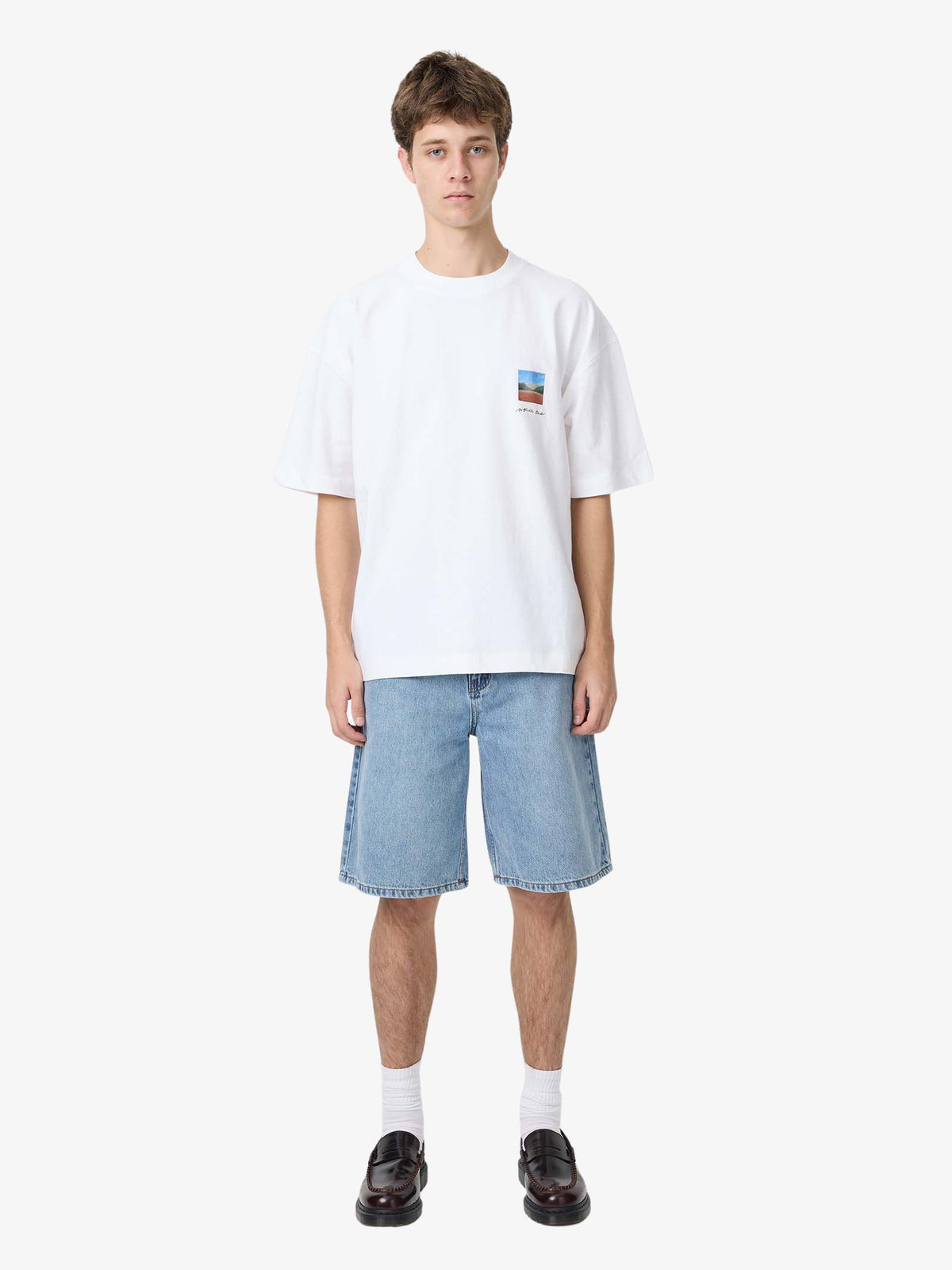 Article One Happy Field Tee | White