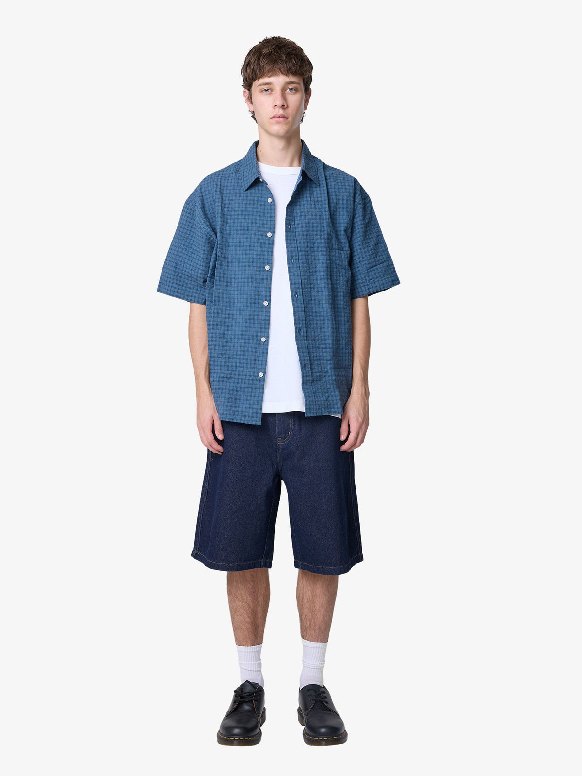 Article One Seltzer Shirt | BLUE CHECK