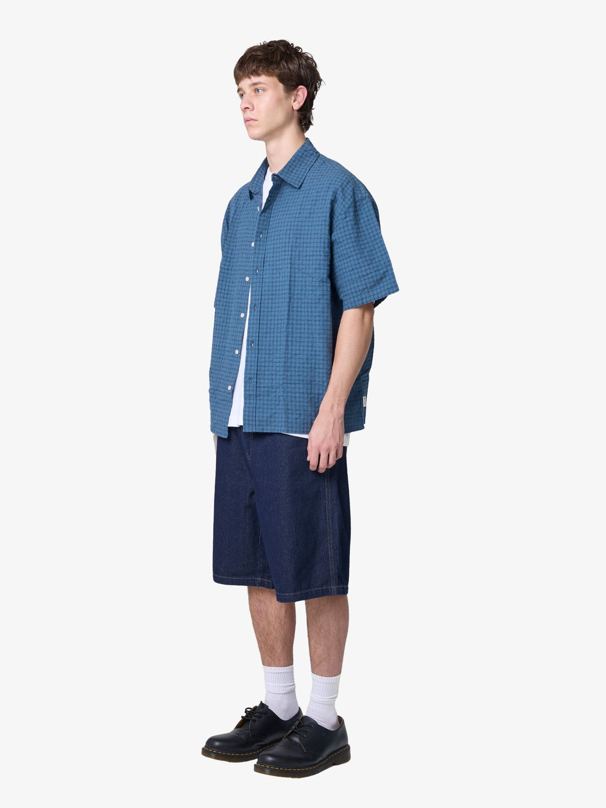 Article One Seltzer Shirt | BLUE CHECK