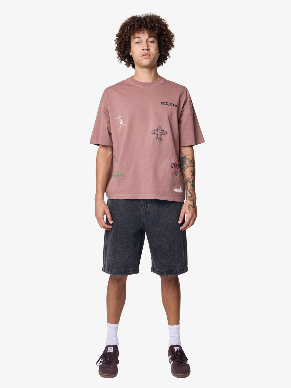 Article One Wall Tee | MUSHROOM