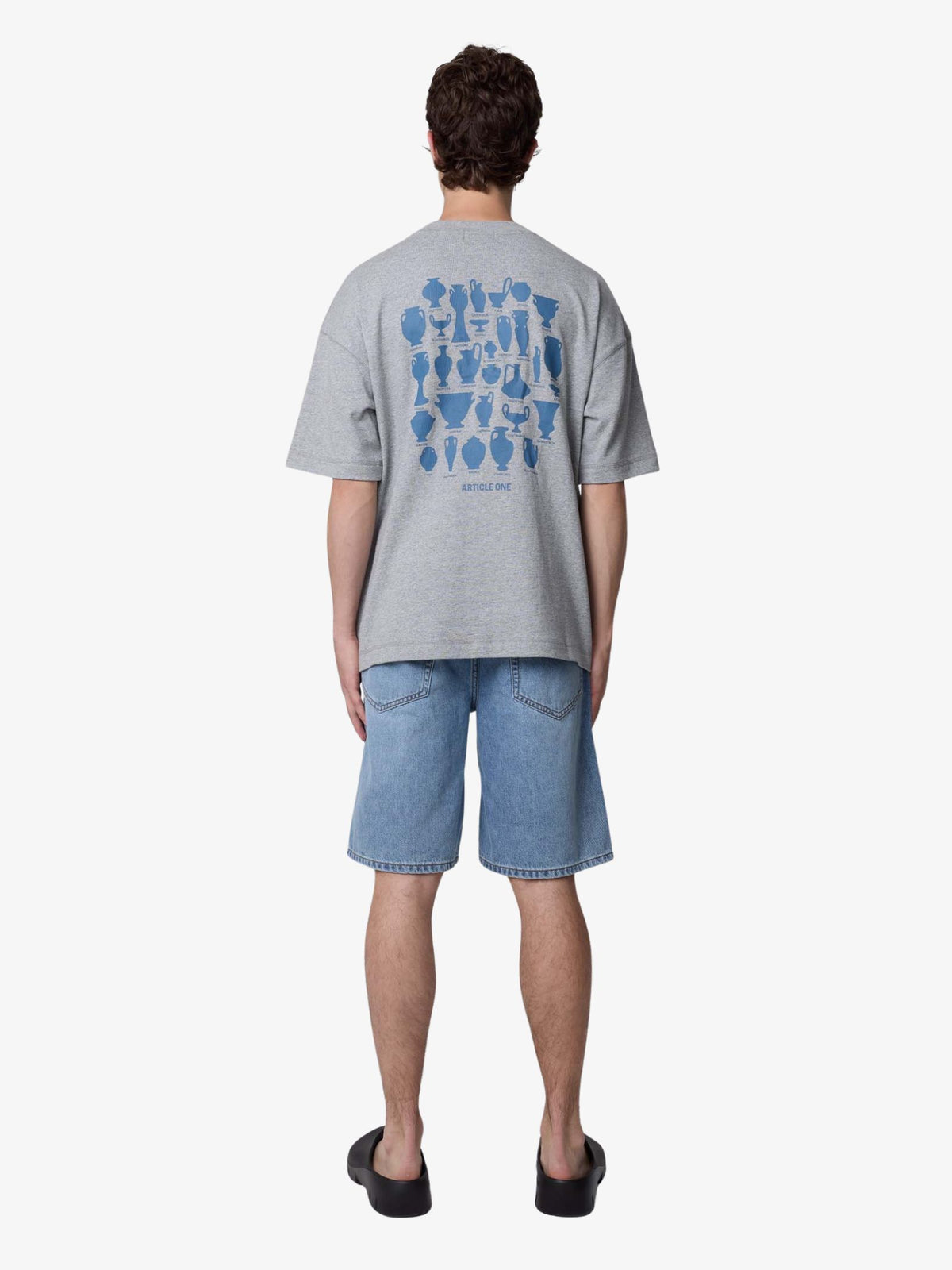 Article One Pottery Tee | GREY MARLE