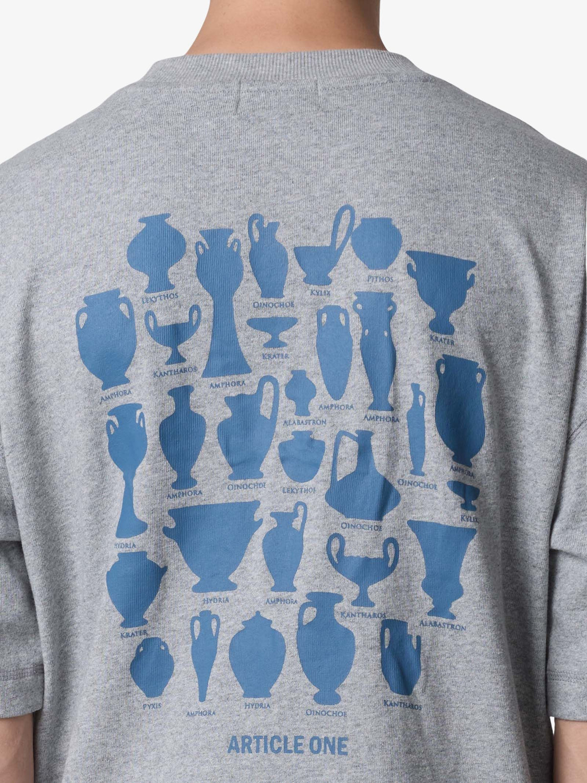 Article One Pottery Tee | GREY MARLE