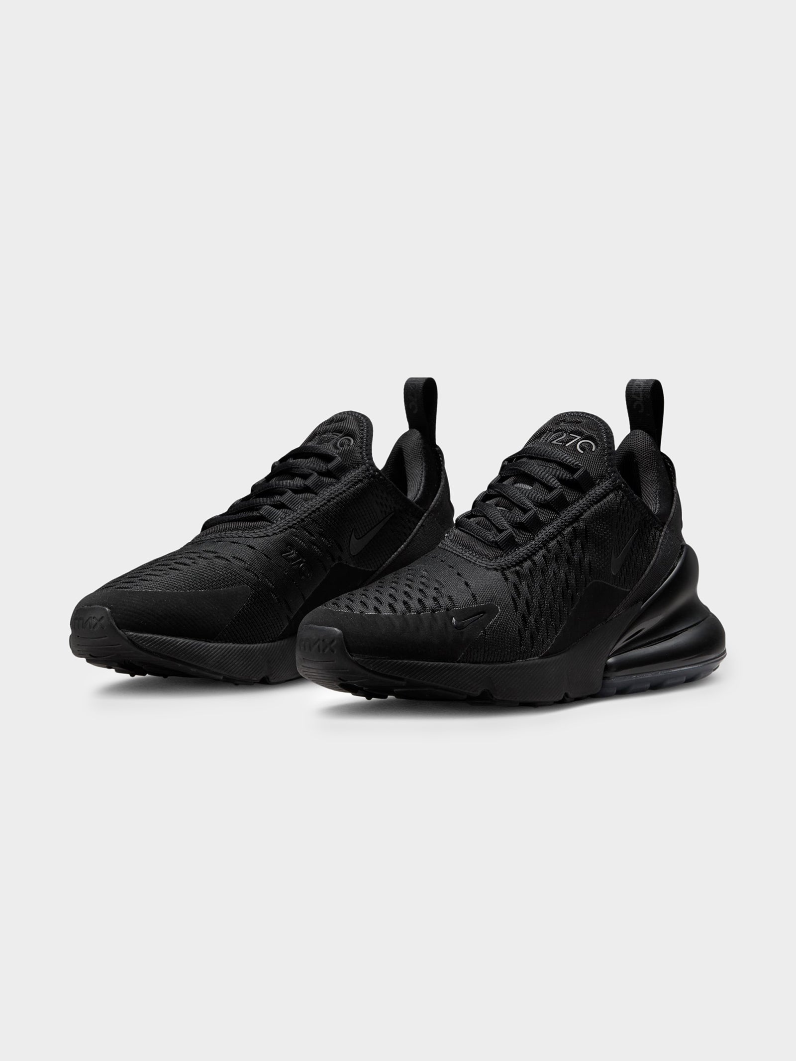 Nike Womens Nike Air Max 270 Sneakers Black/Black