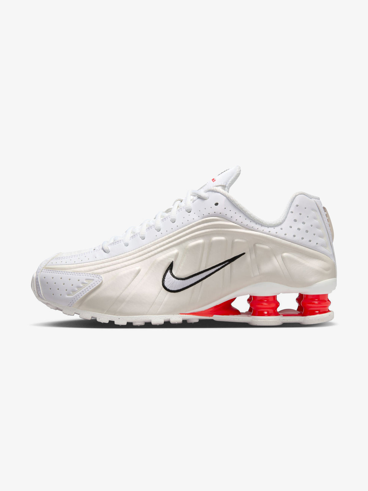 Nike Women's Nike Shox R4 | WHITE/WHITE-PHANTOM-PICANTE RE