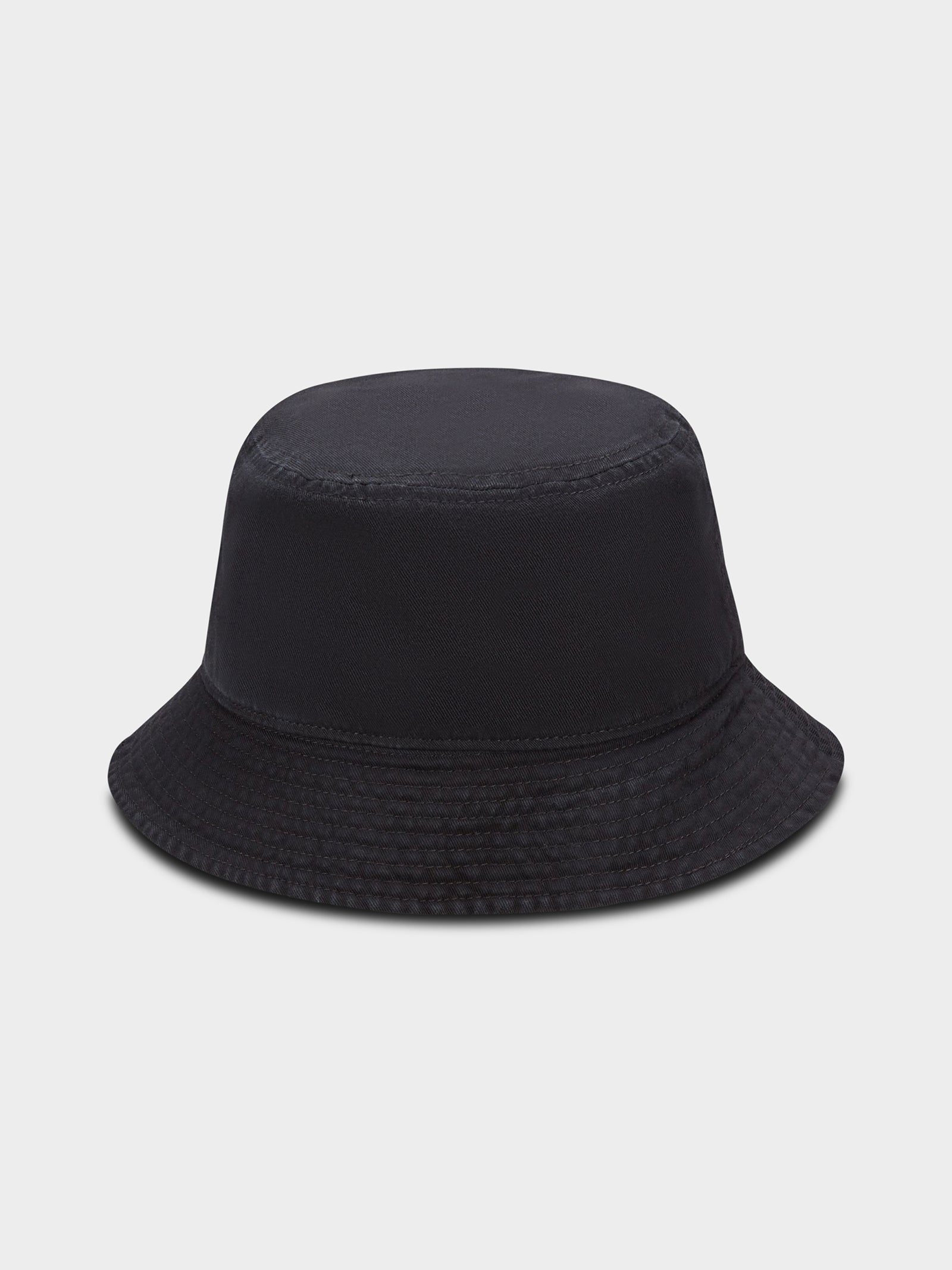 Apex Futura Washed Bucket Hat in Black & White