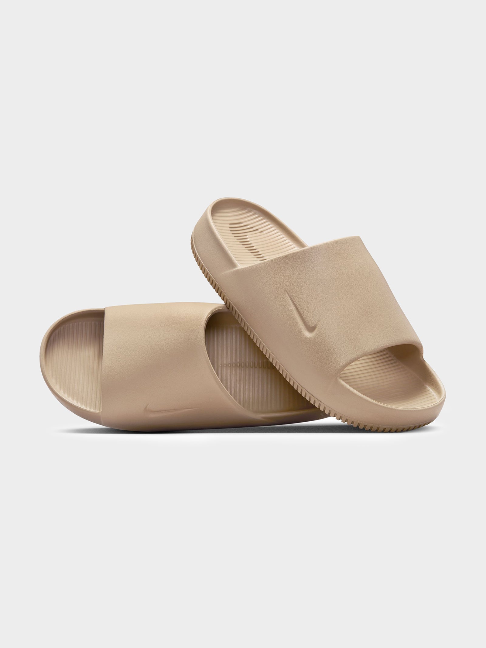 Nike Mens Nike Calm Slide Khaki/Khaki Glue Store