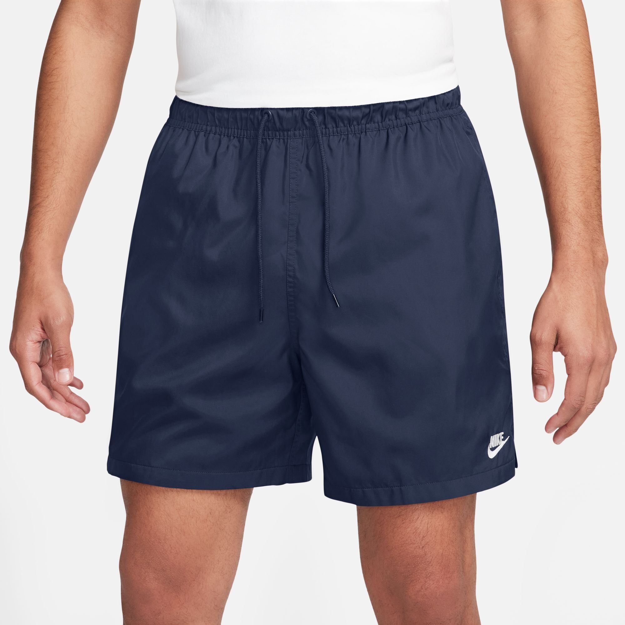 Nike Club Woven Flow Shorts Midnight Navy/White Glue Store